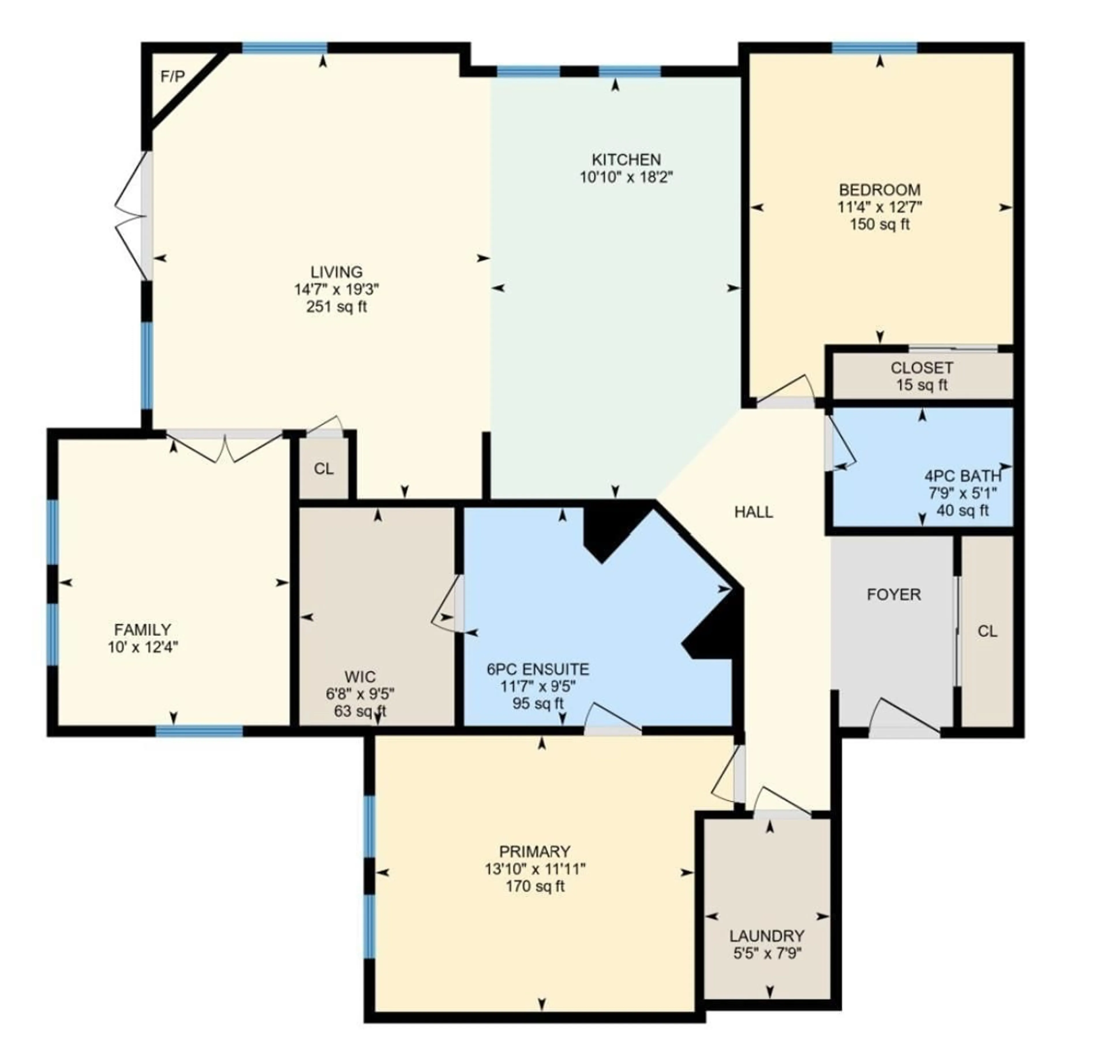 Floor plan for #458 6079 MAYNARD WY NW, Edmonton Alberta T6R0S4