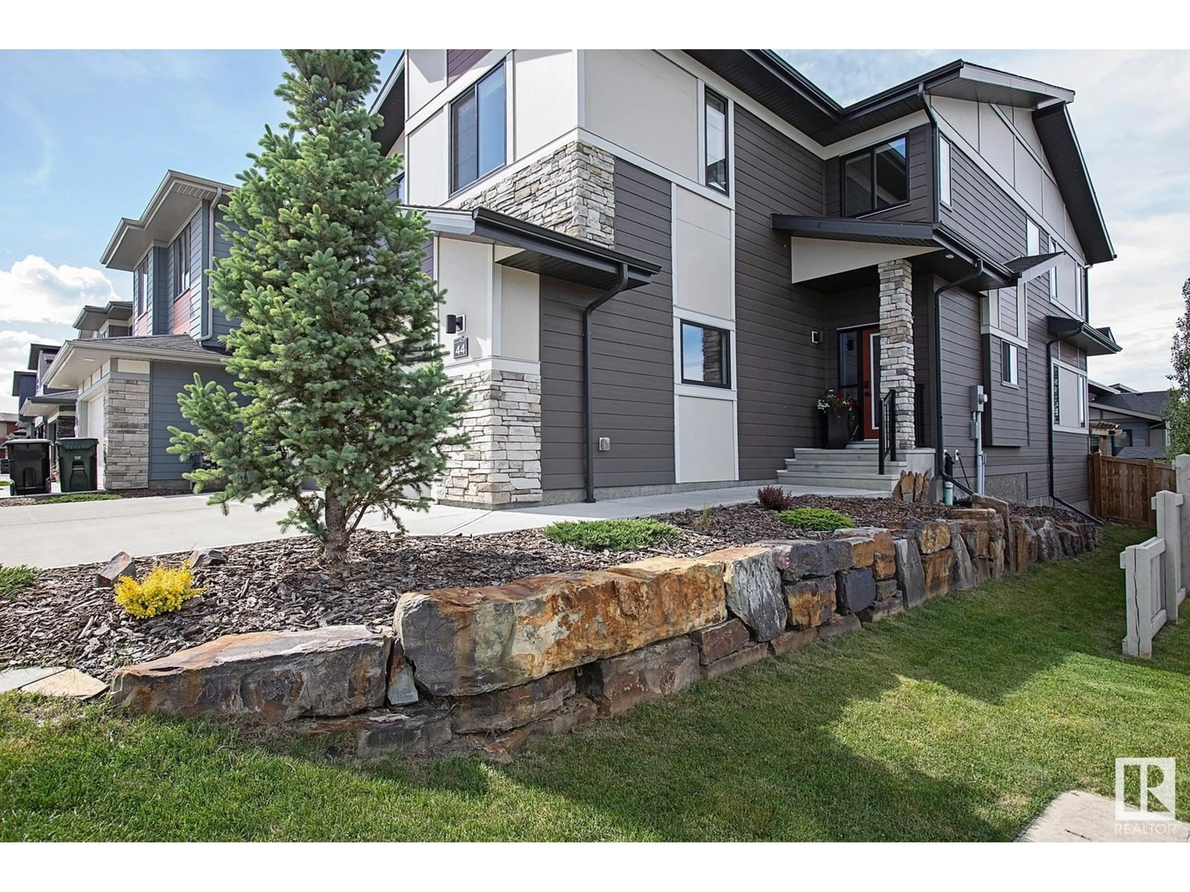 Frontside or backside of a home, mountain for 44 AMESBURY WD, Sherwood Park Alberta T8B0C2