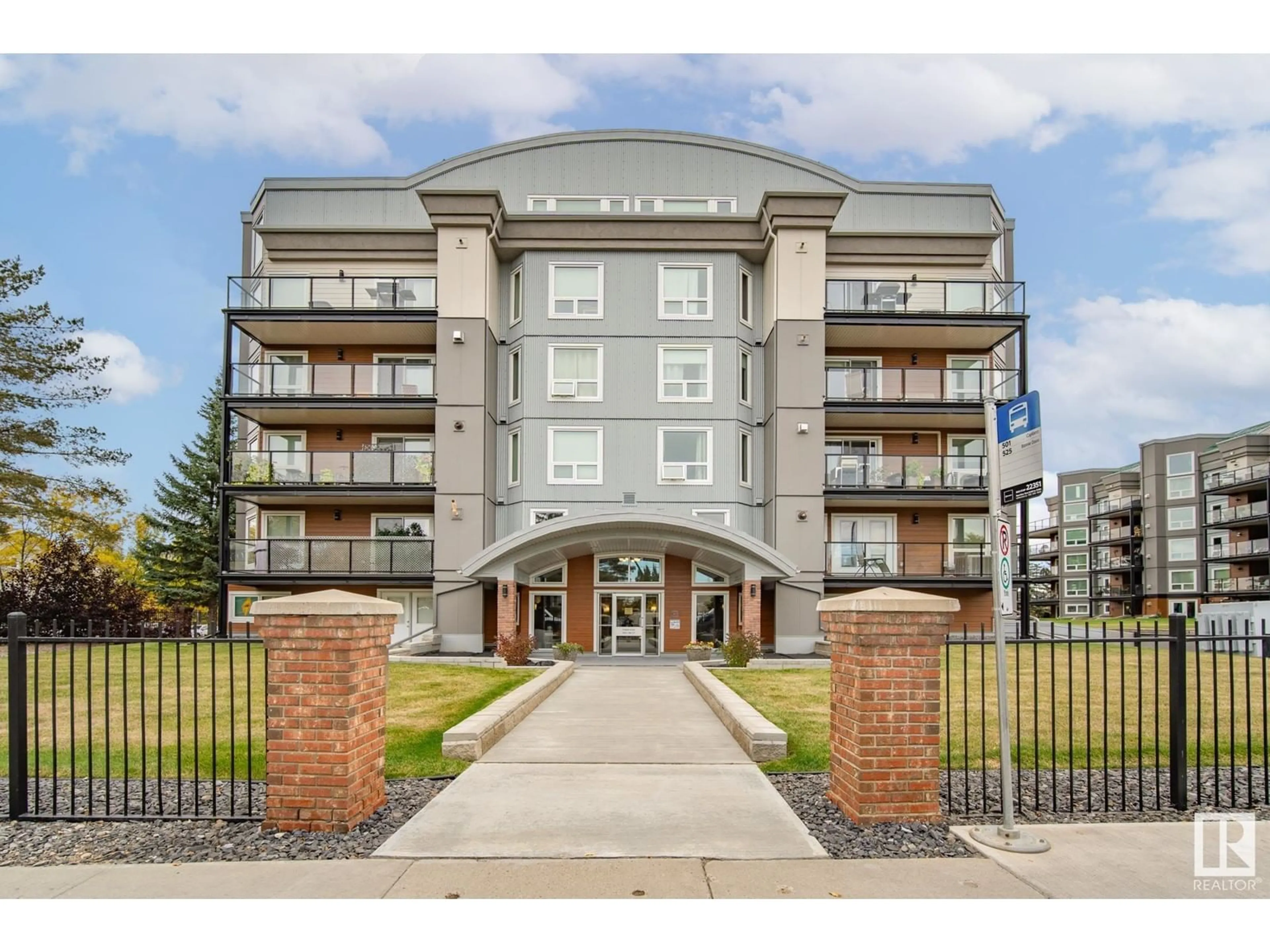 A pic from exterior of the house or condo for #506 7951 96 ST NW, Edmonton Alberta T6C4R1