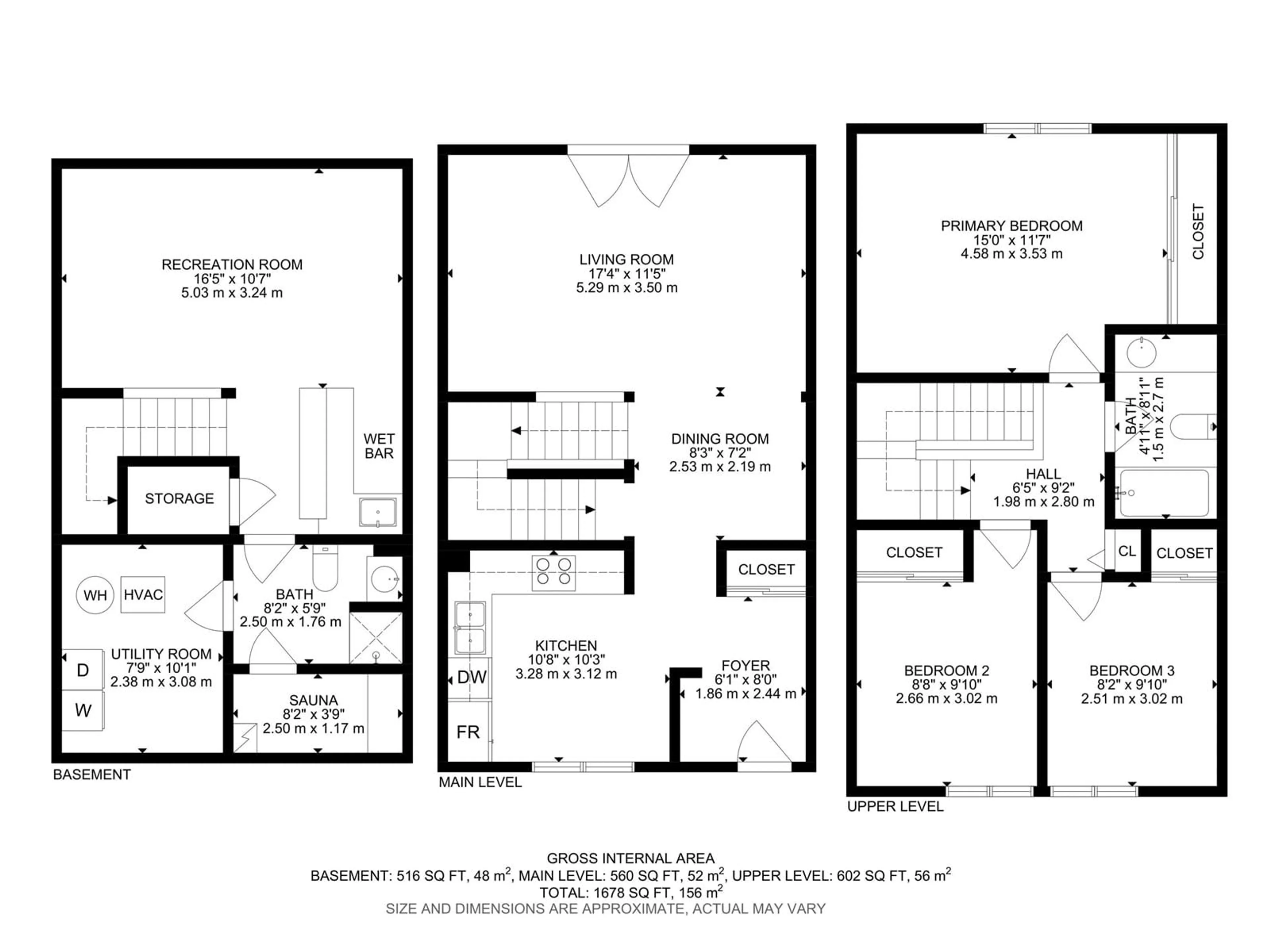 Floor plan for 3117 138 AV NW, Edmonton Alberta T5Y1R1