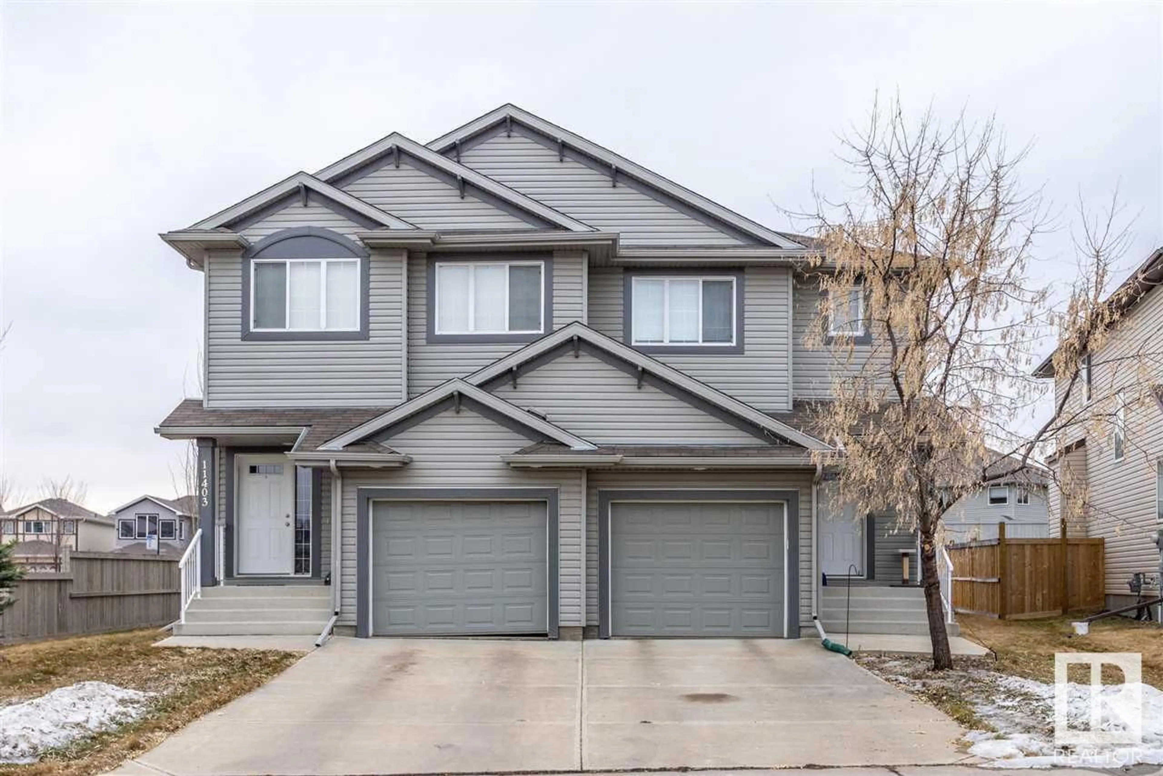 A pic from exterior of the house or condo, the street view for 11405 13 AV SW, Edmonton Alberta T6W0G8