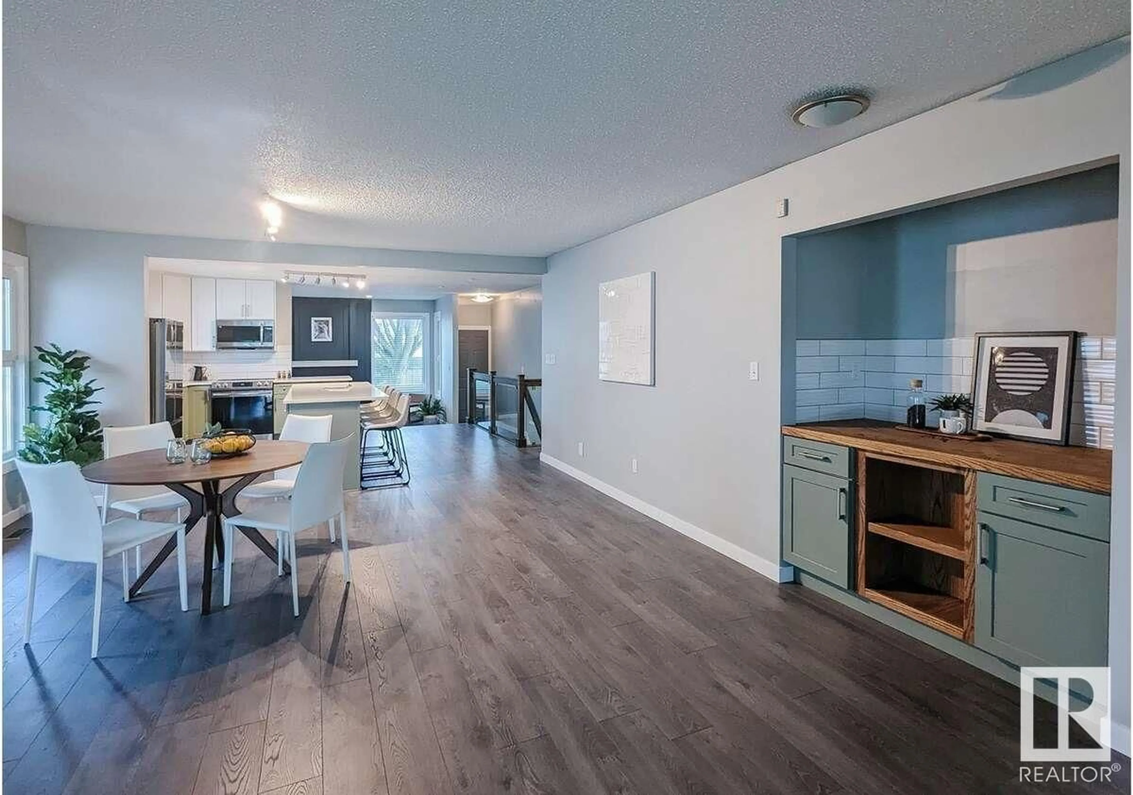 Open concept kitchen for 9307 176 ST NW, Edmonton Alberta T5T3W2