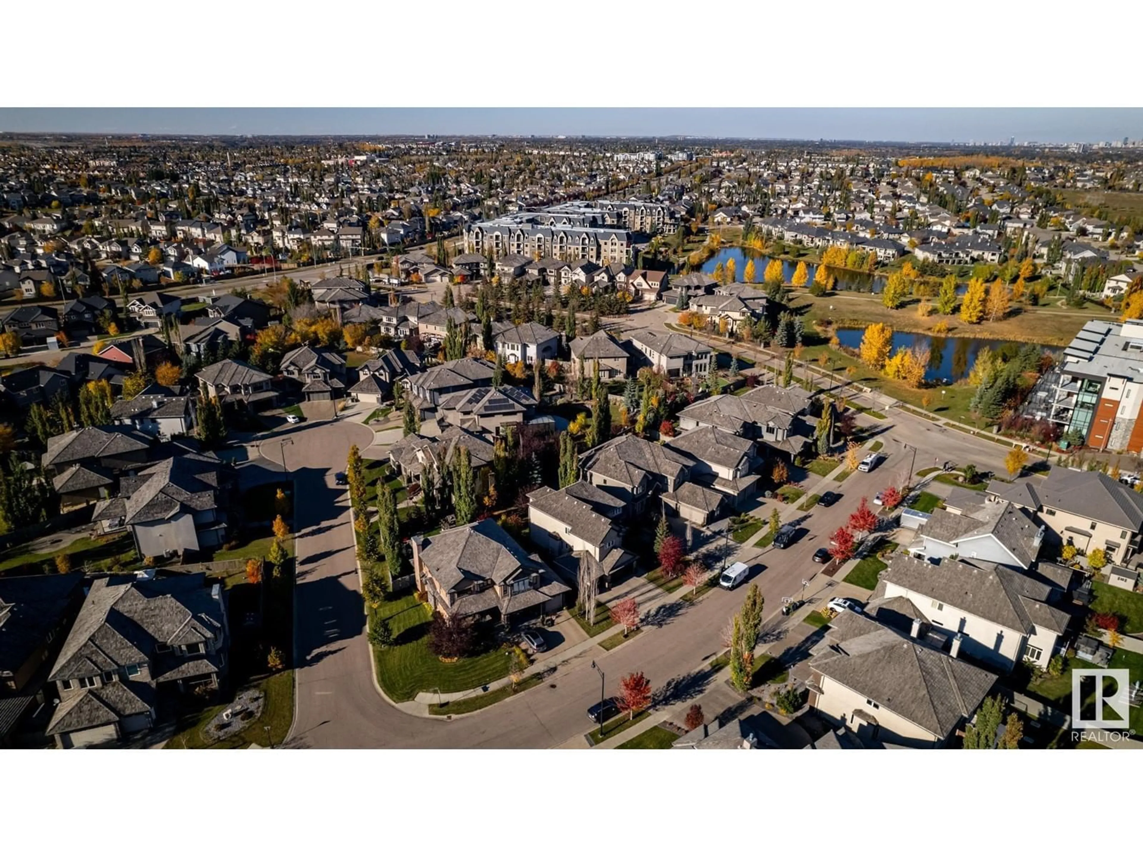 A pic from exterior of the house or condo, the street view for 5052 MCLUHAN RD NW, Edmonton Alberta T6R0J4