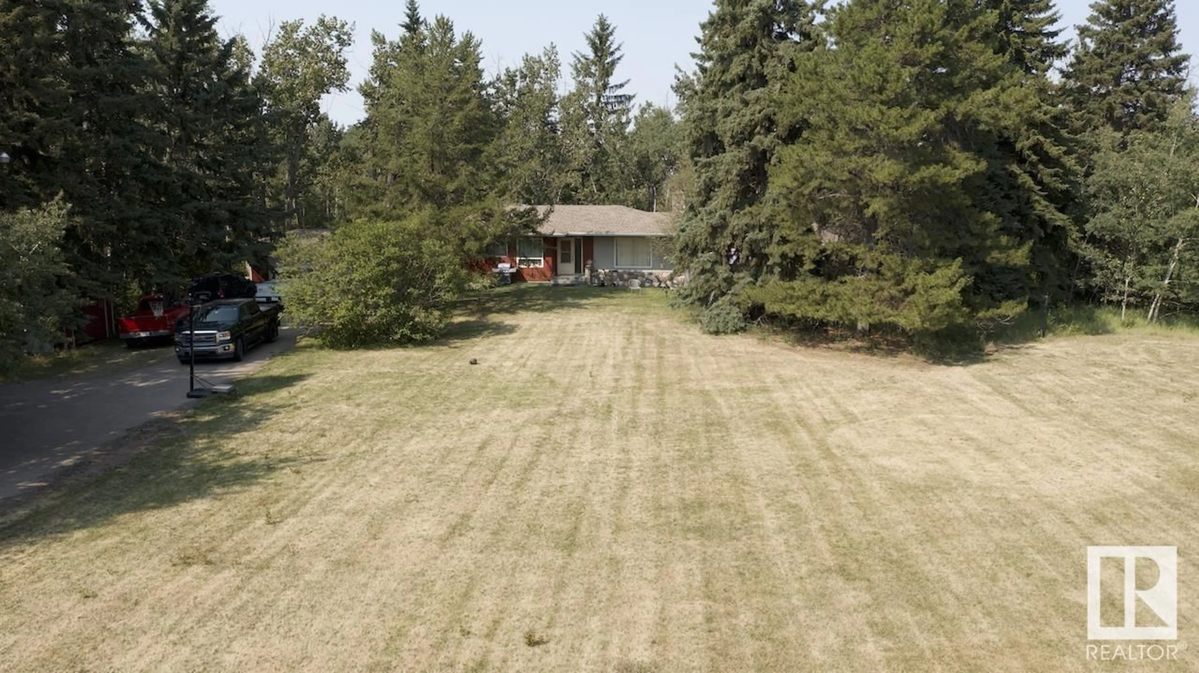 Frontside or backside of a home, the fenced backyard for 40 BLACKBURN DR SW, Edmonton Alberta T6W1A2