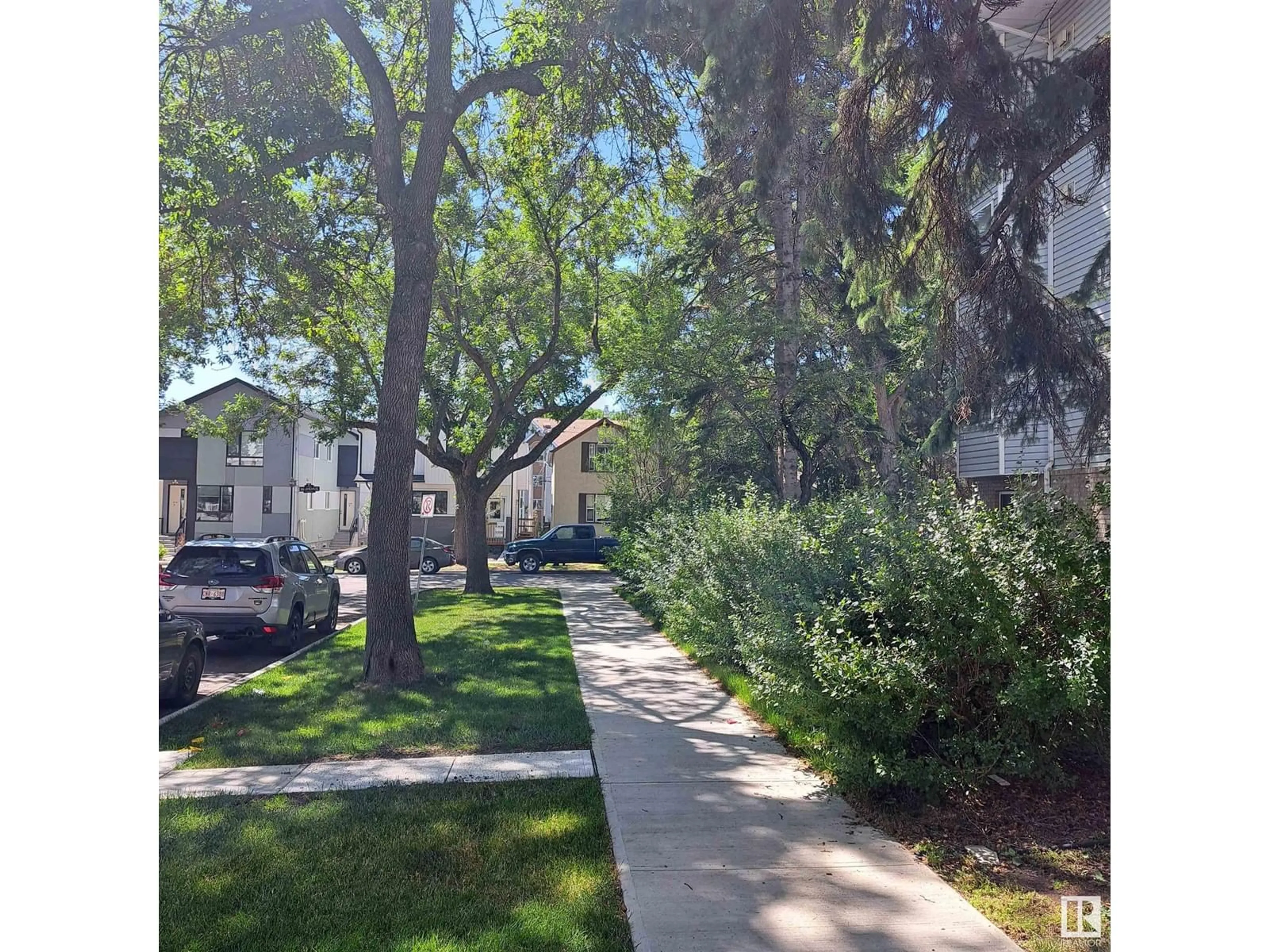 A pic from exterior of the house or condo, the street view for #103 10810 86 AV NW, Edmonton Alberta T6E2N2