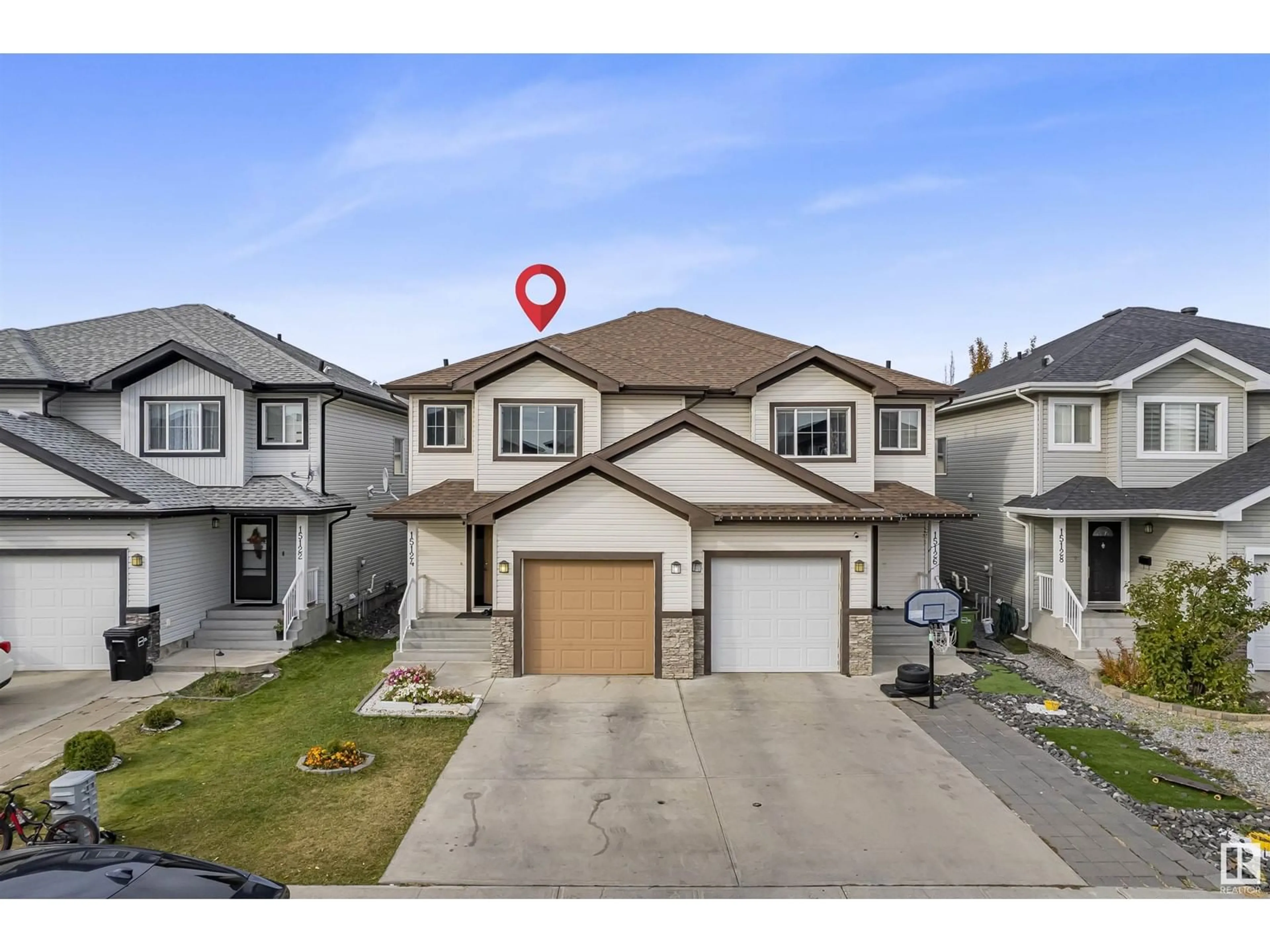 A pic from exterior of the house or condo, the street view for 15124 31 ST NW, Edmonton Alberta T5Y0S3