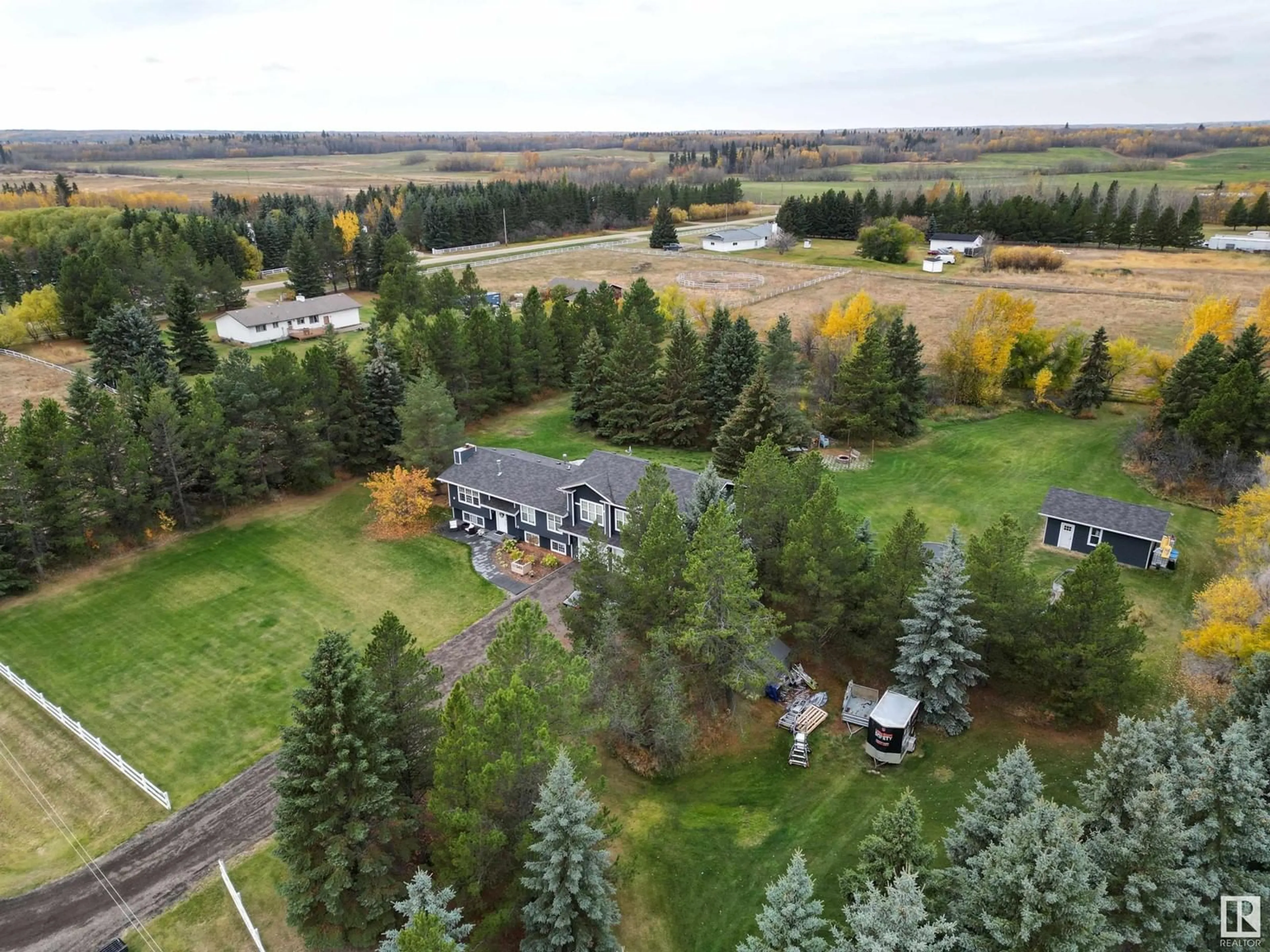 A pic from exterior of the house or condo, cottage for #349 52249 RGE ROAD 222, Rural Strathcona County Alberta T8C1J2