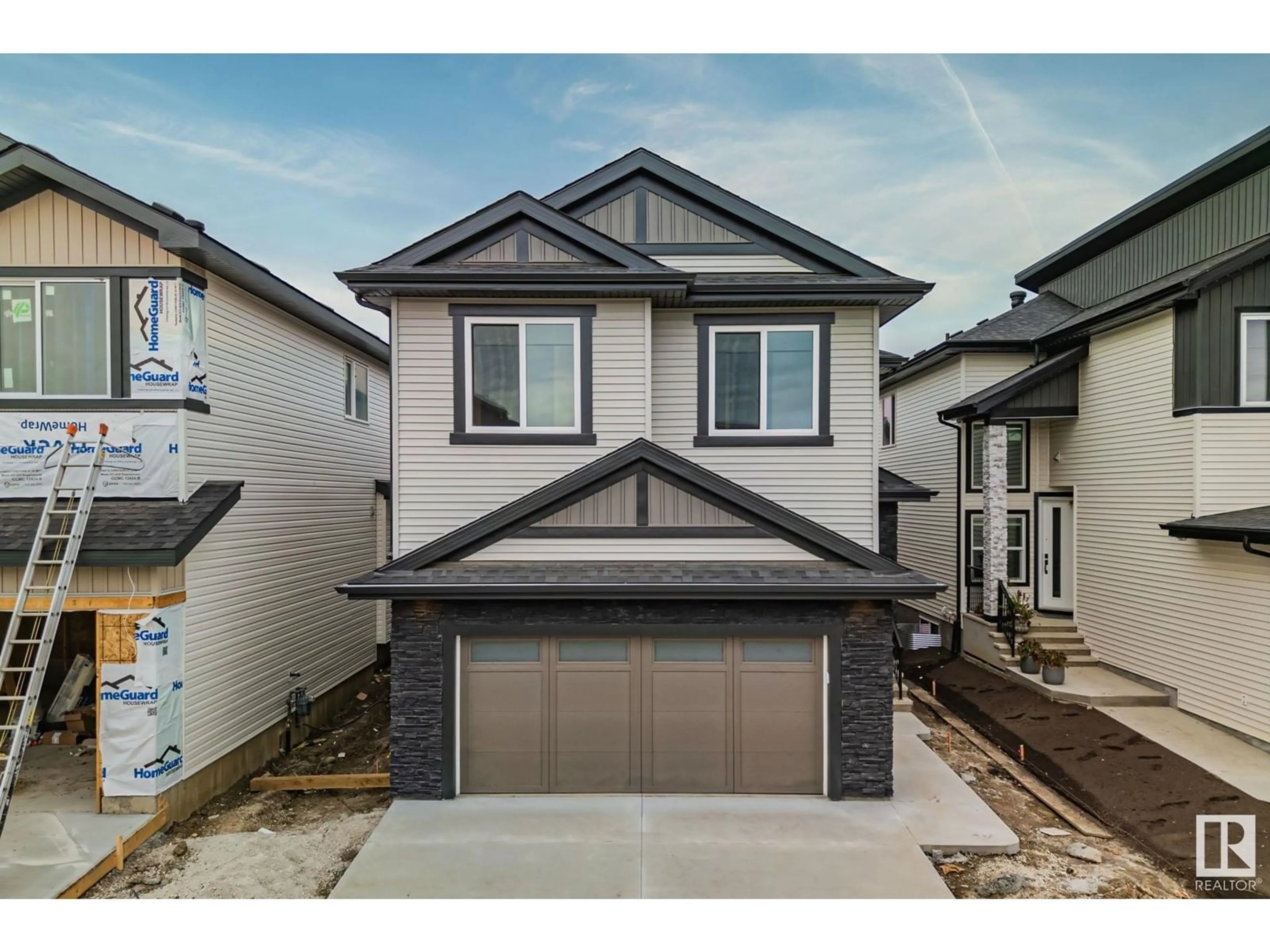 Frontside or backside of a home, the street view for 1372 155 ST SW, Edmonton Alberta T6W5J5