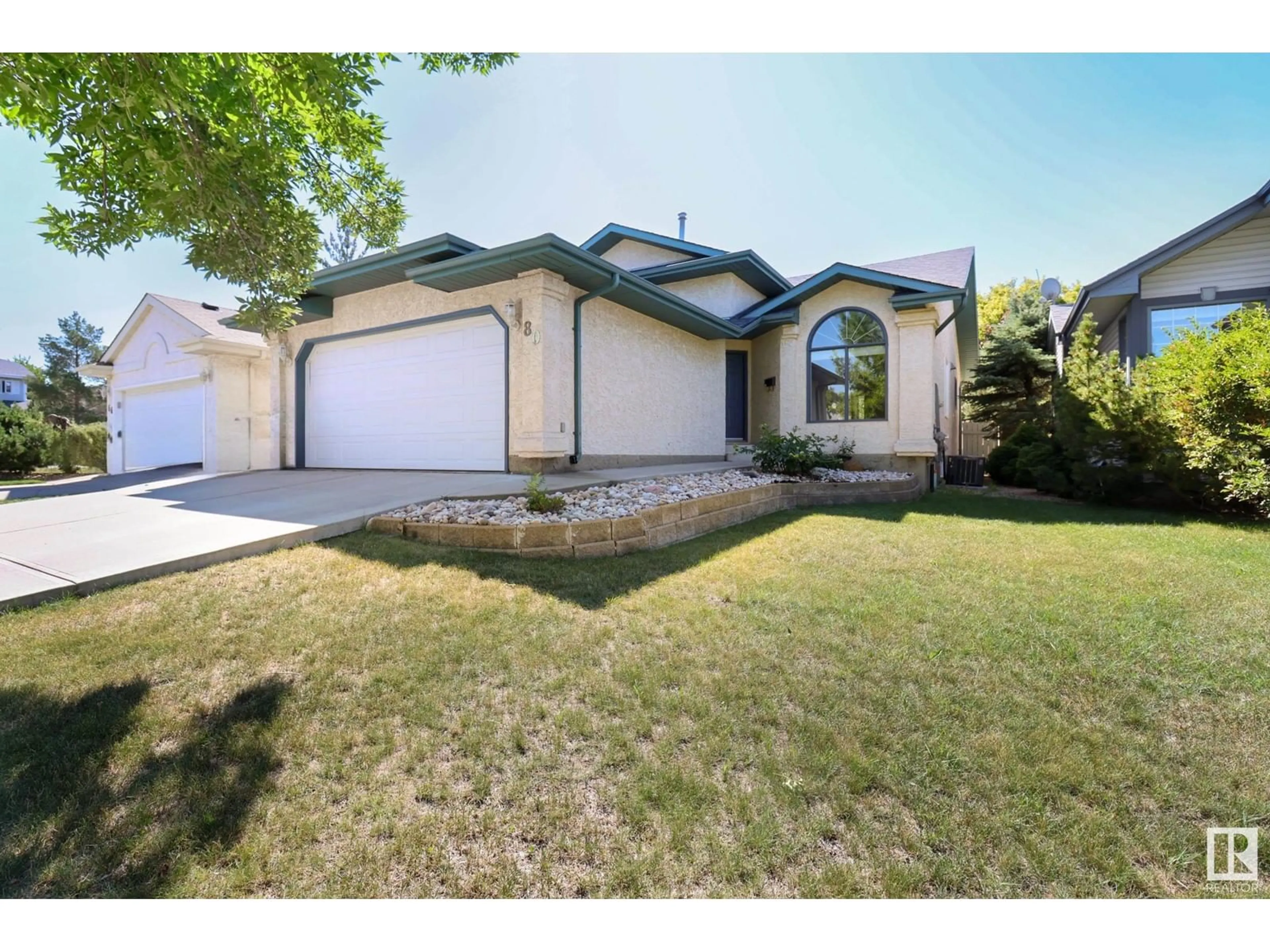 Frontside or backside of a home, the street view for 80 LILAC CR, Sherwood Park Alberta T8H1V5