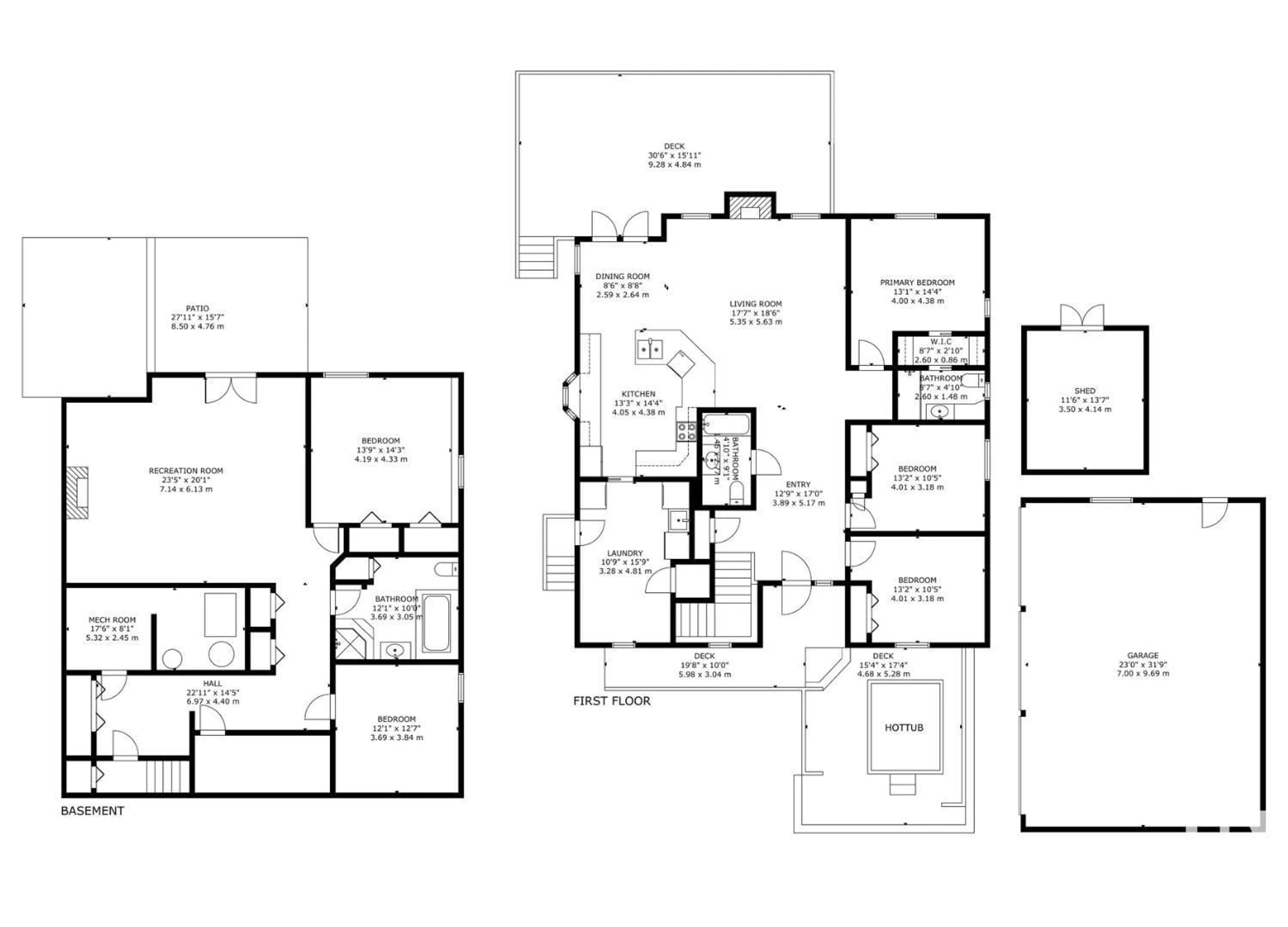 Floor plan for 1315 TWP ROAD 534, Rural Parkland County Alberta T7Y0B7