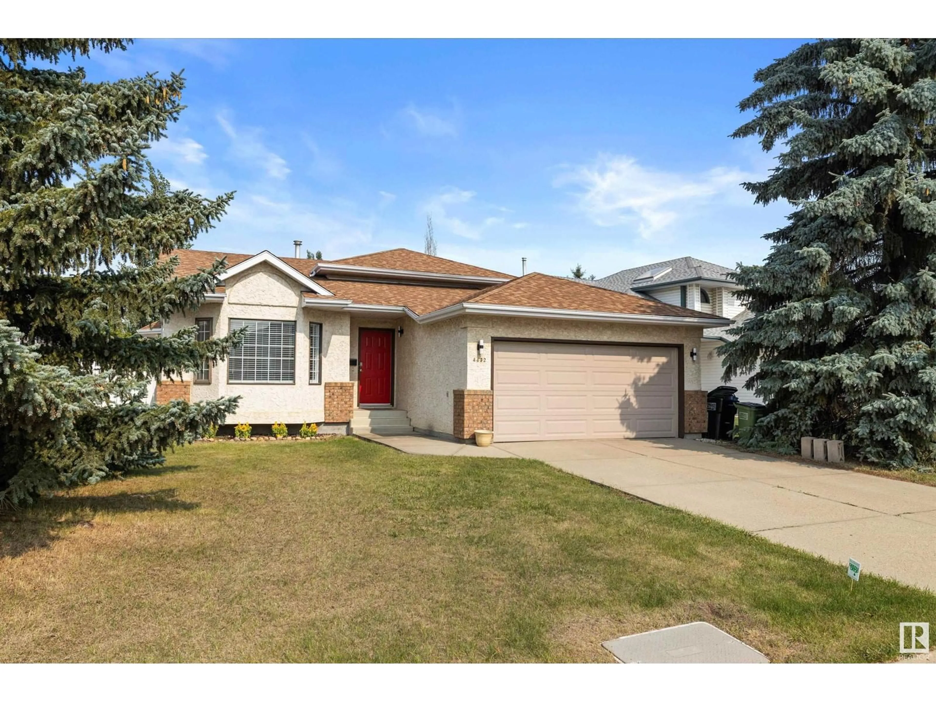 Frontside or backside of a home, the street view for 4432 29 ST NW, Edmonton Alberta T6T1G9