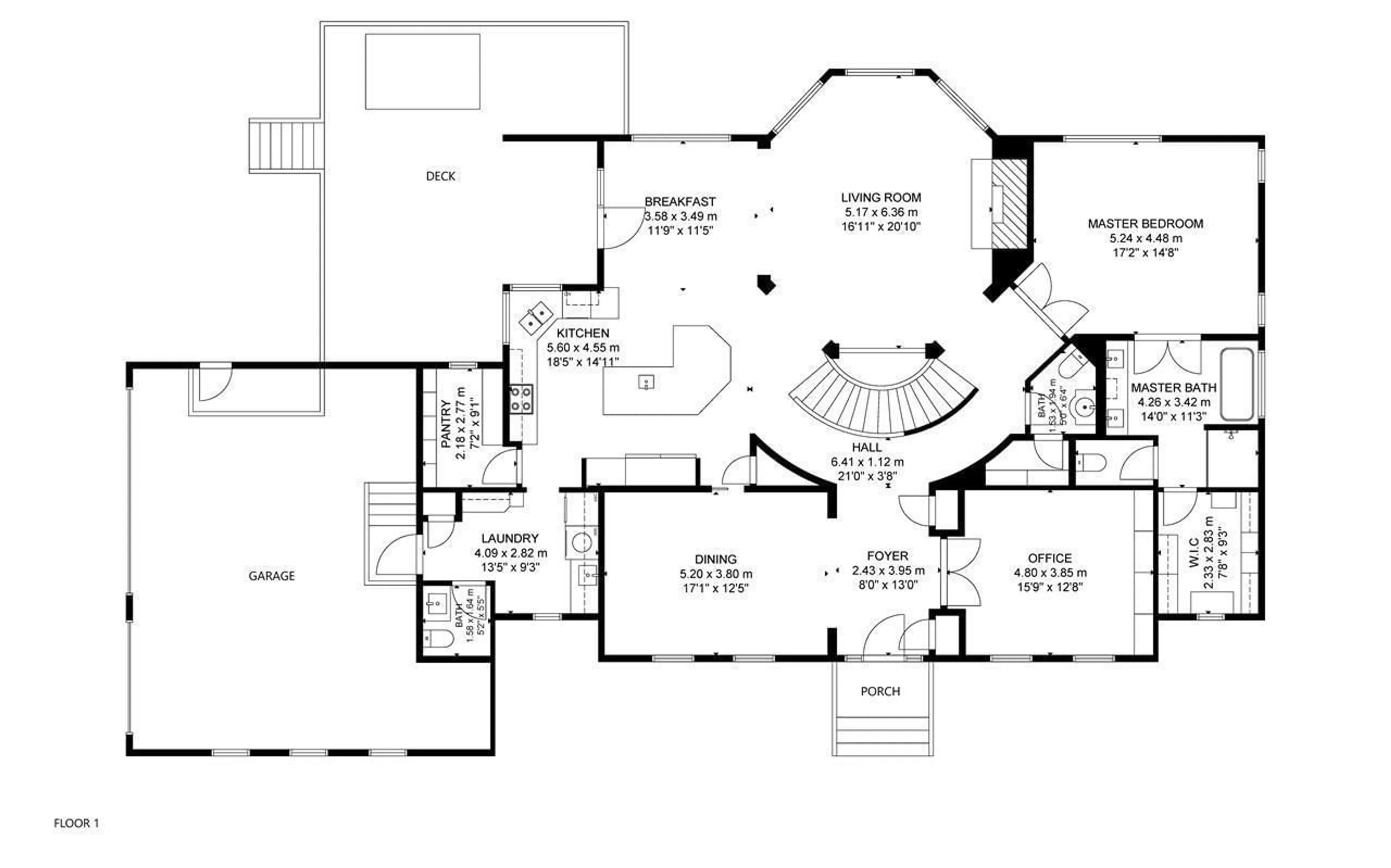 Floor plan for #349 52477 HWY 21, Rural Strathcona County Alberta T8A6K2