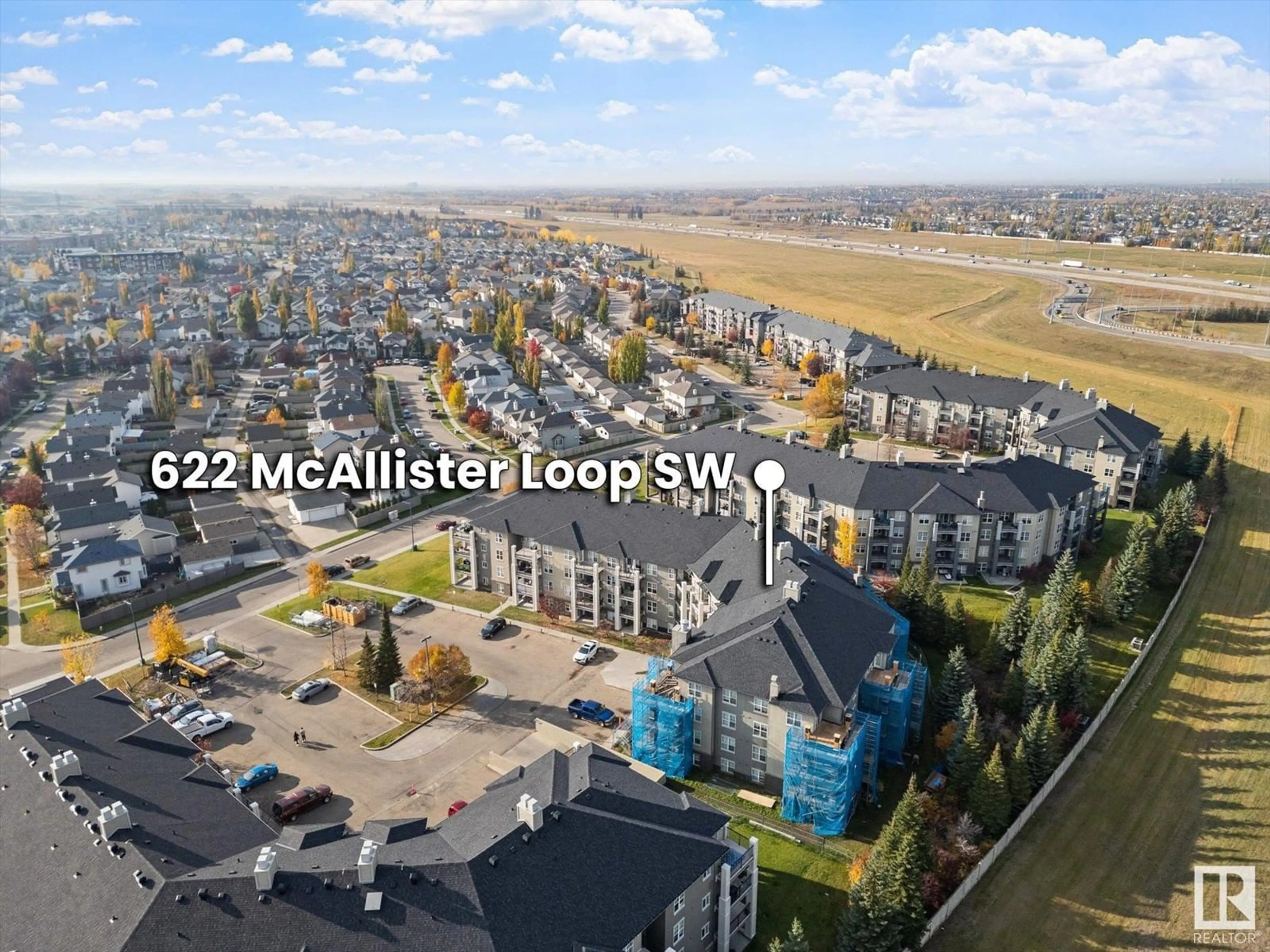 A pic from exterior of the house or condo for #203 622 MCALLISTER LO SW, Edmonton Alberta T6W1N2