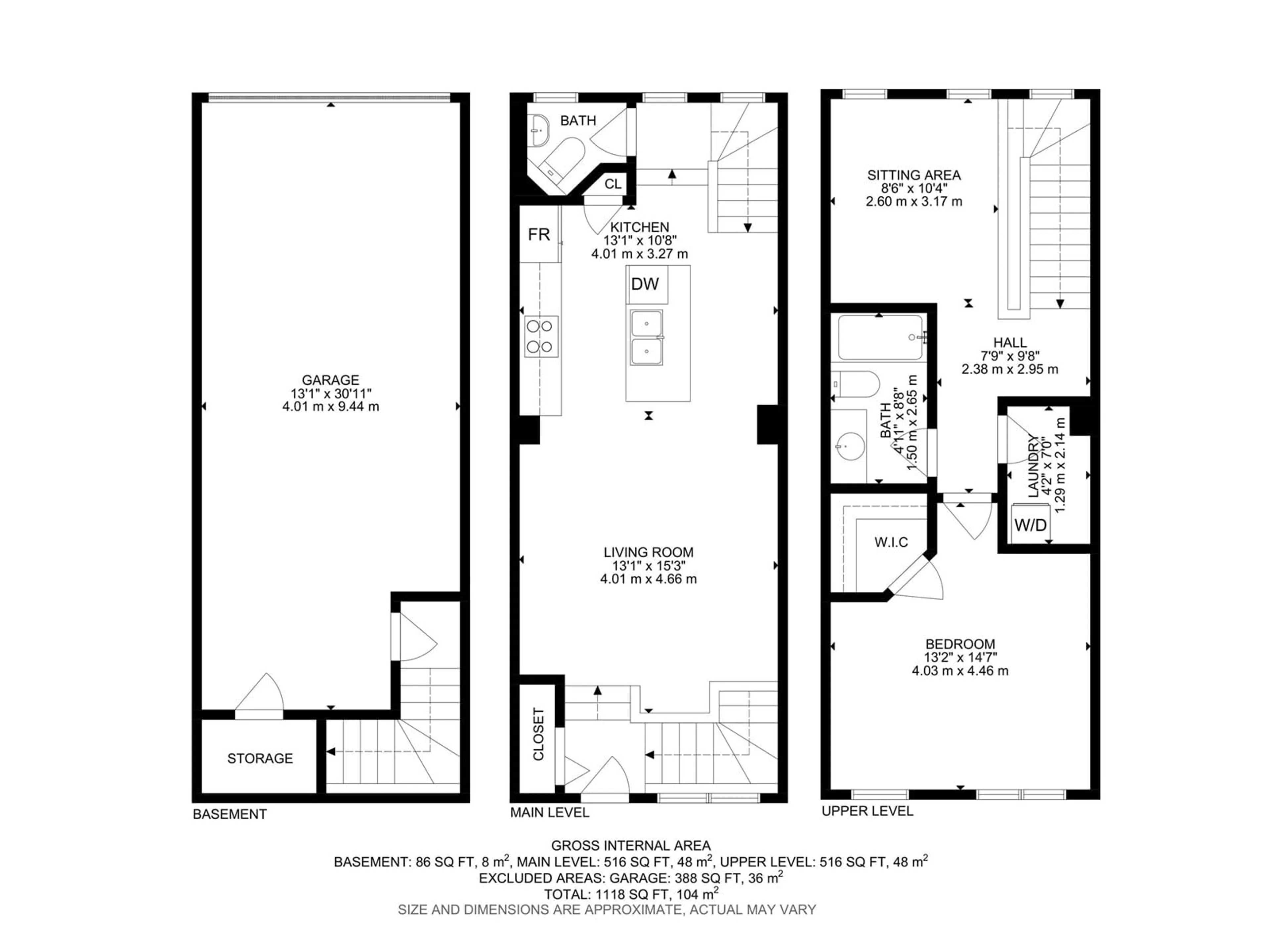 Floor plan for #159 5604 199 ST NW, Edmonton Alberta T6M2Z9