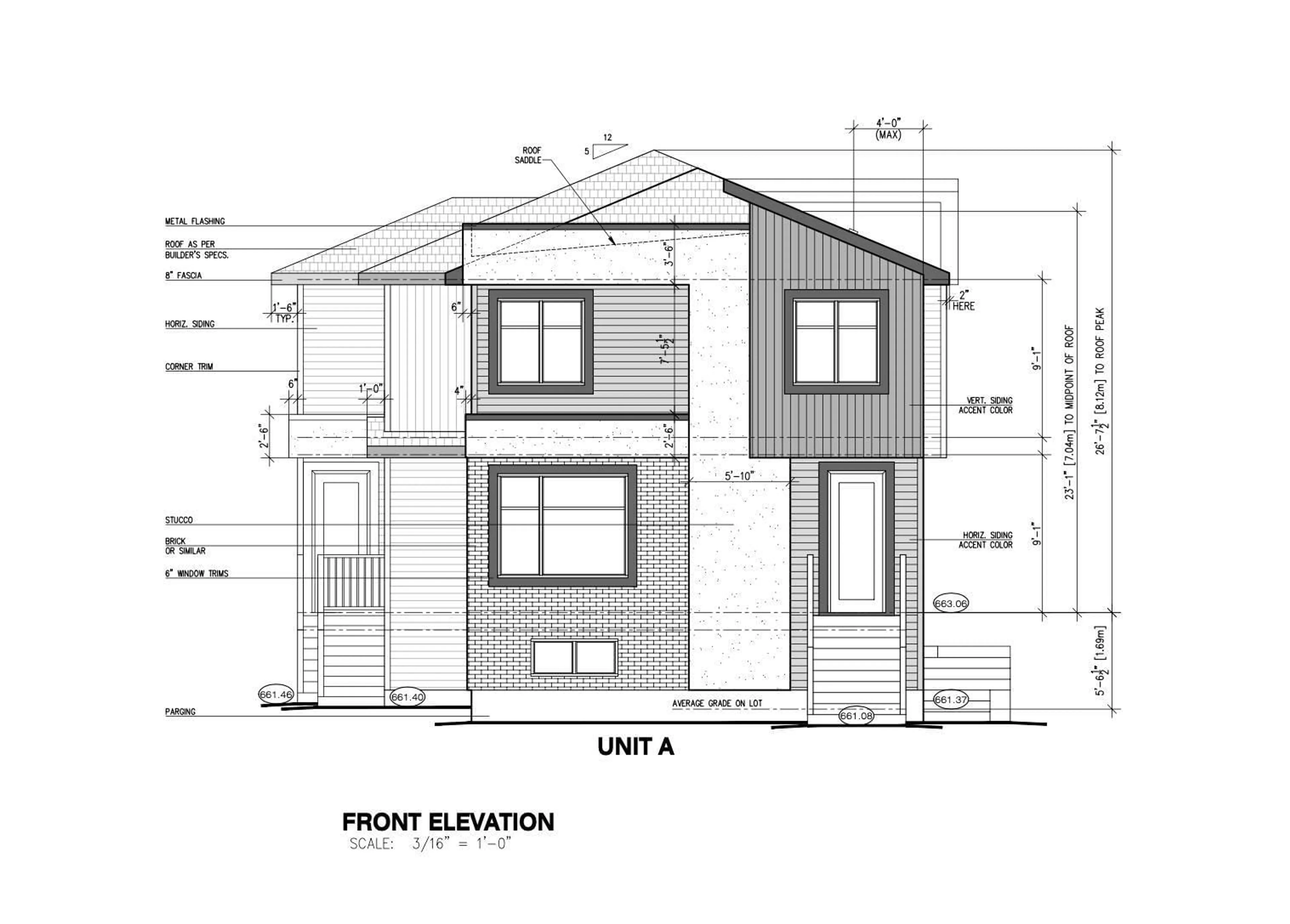 Frontside or backside of a home, the front or back of building for 10617/10619/ 10621 83 ST NW, Edmonton Alberta T6A3P6