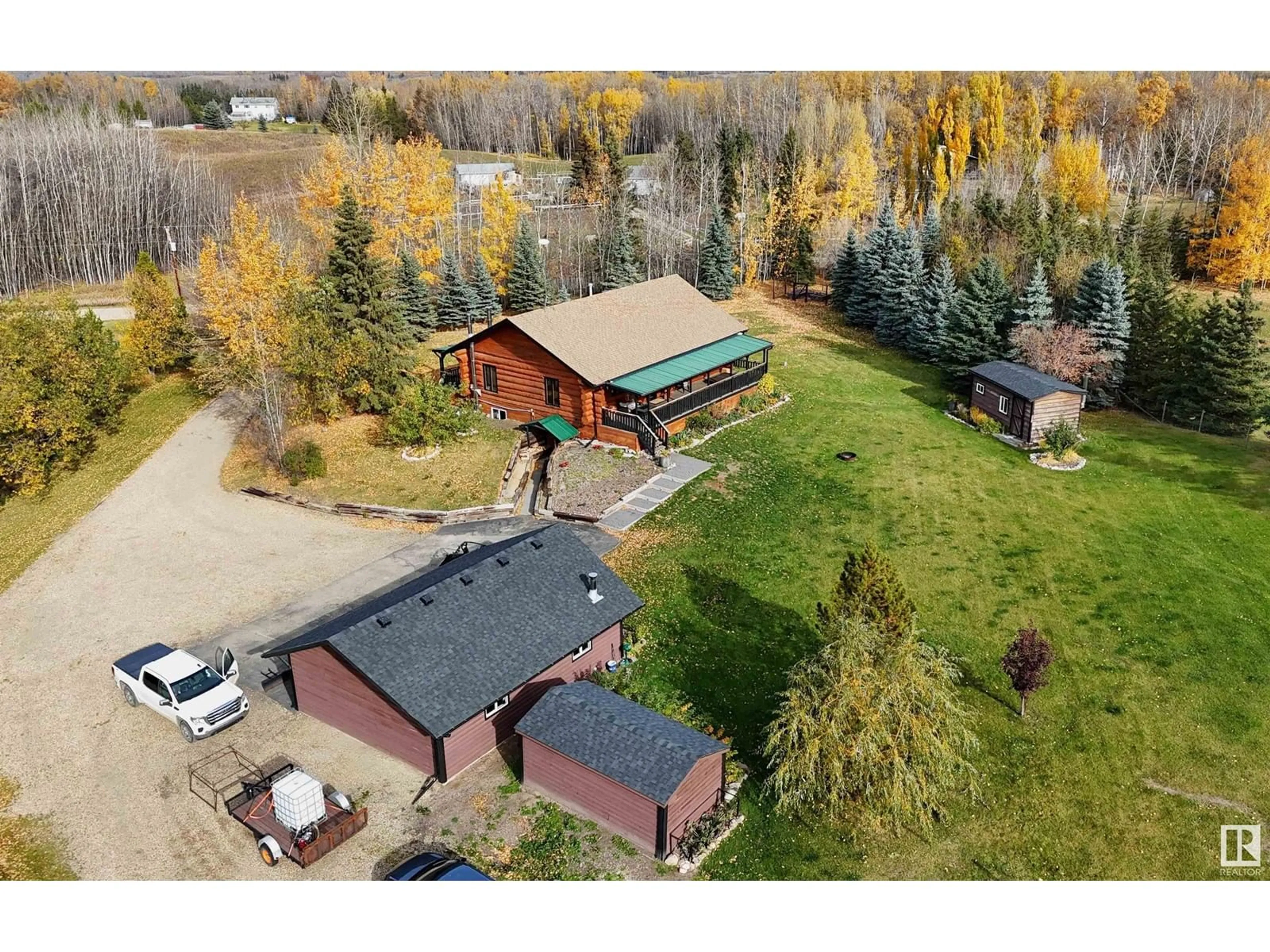 Frontside or backside of a home, cottage for 33-51314 RGE ROAD 21, Rural Parkland County Alberta T7Y2H5