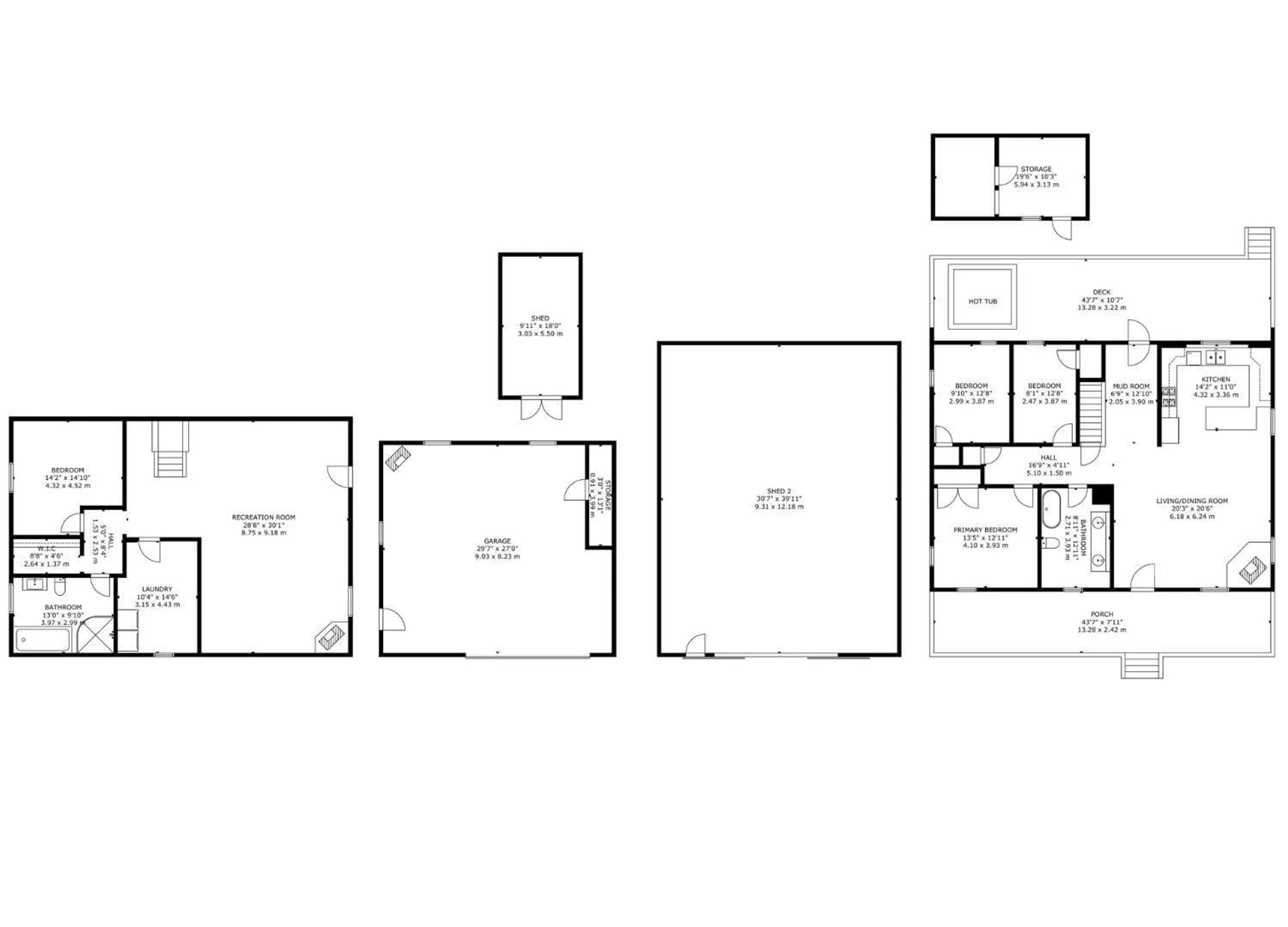 Floor plan for 33-51314 RGE ROAD 21, Rural Parkland County Alberta T7Y2H5