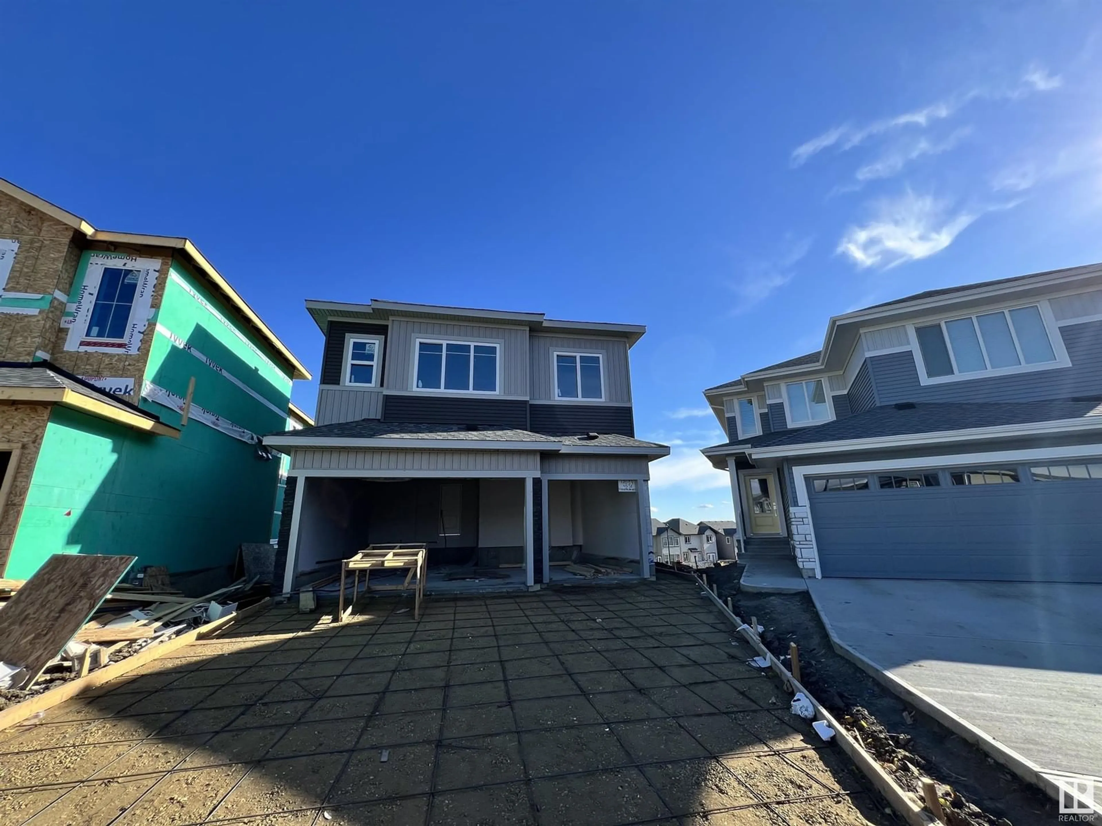 Frontside or backside of a home, the street view for 17039 45 ST NW, Edmonton Alberta T5Y4C9