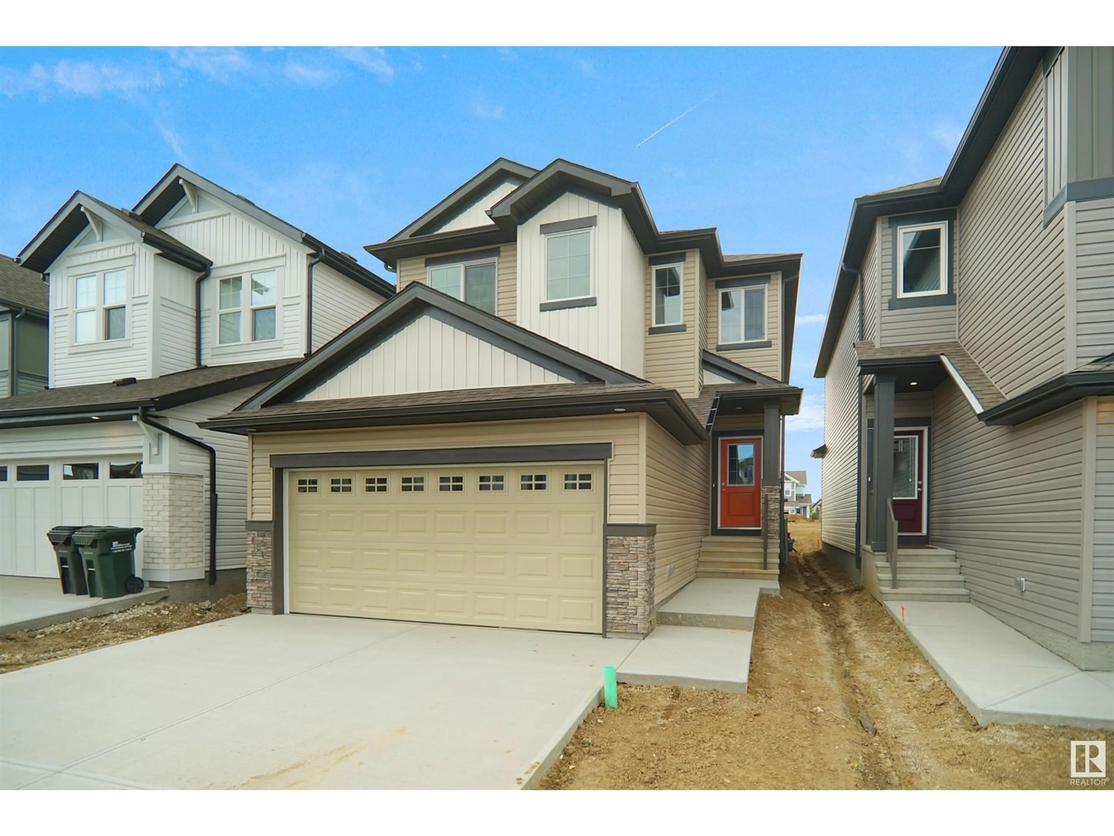 Frontside or backside of a home, the street view for 298 Sunland WY, Sherwood Park Alberta T8H2X7