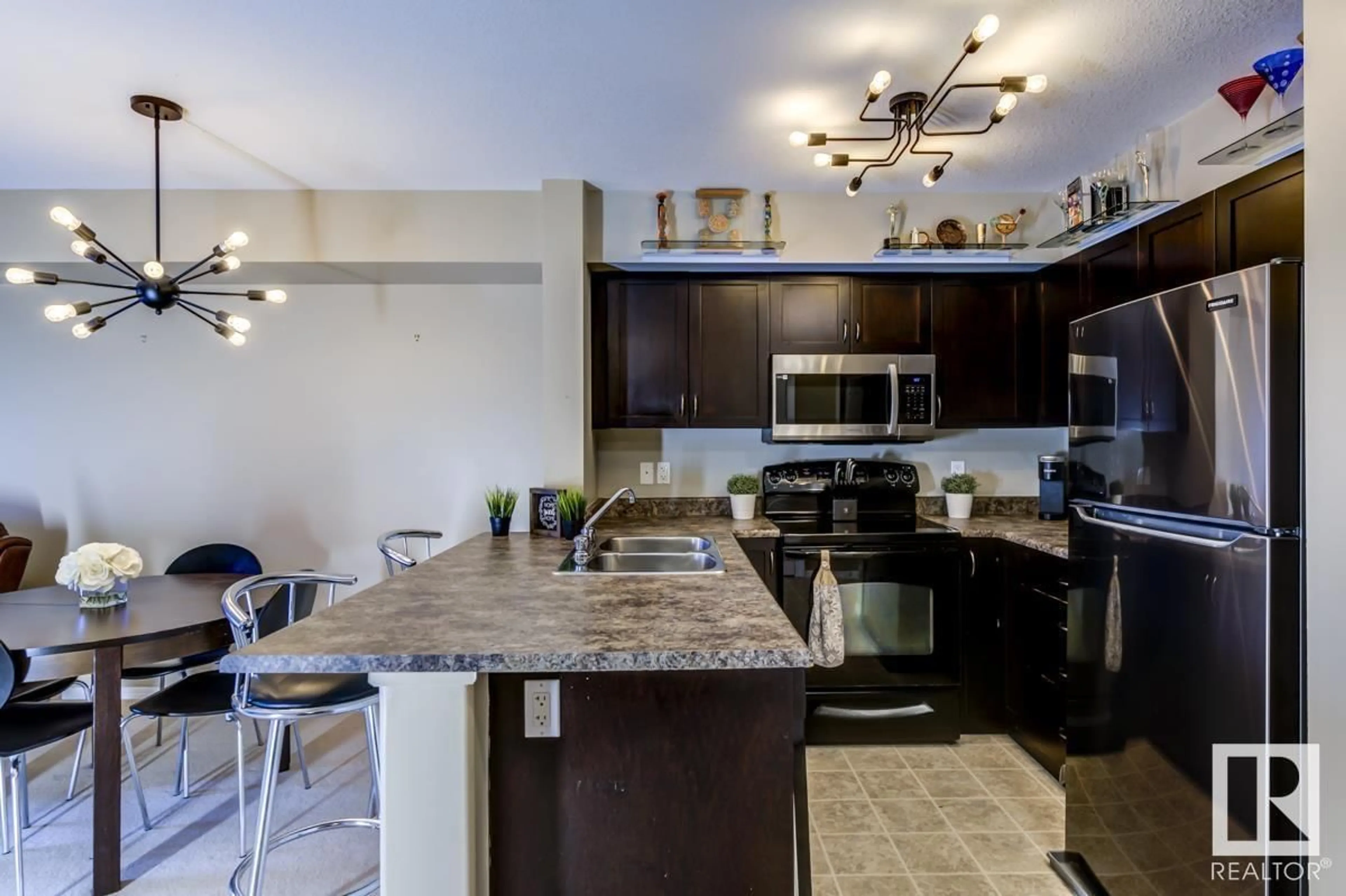 Open concept kitchen for #220 42 SUMMERWOOD BV, Sherwood Park Alberta T8H0C3