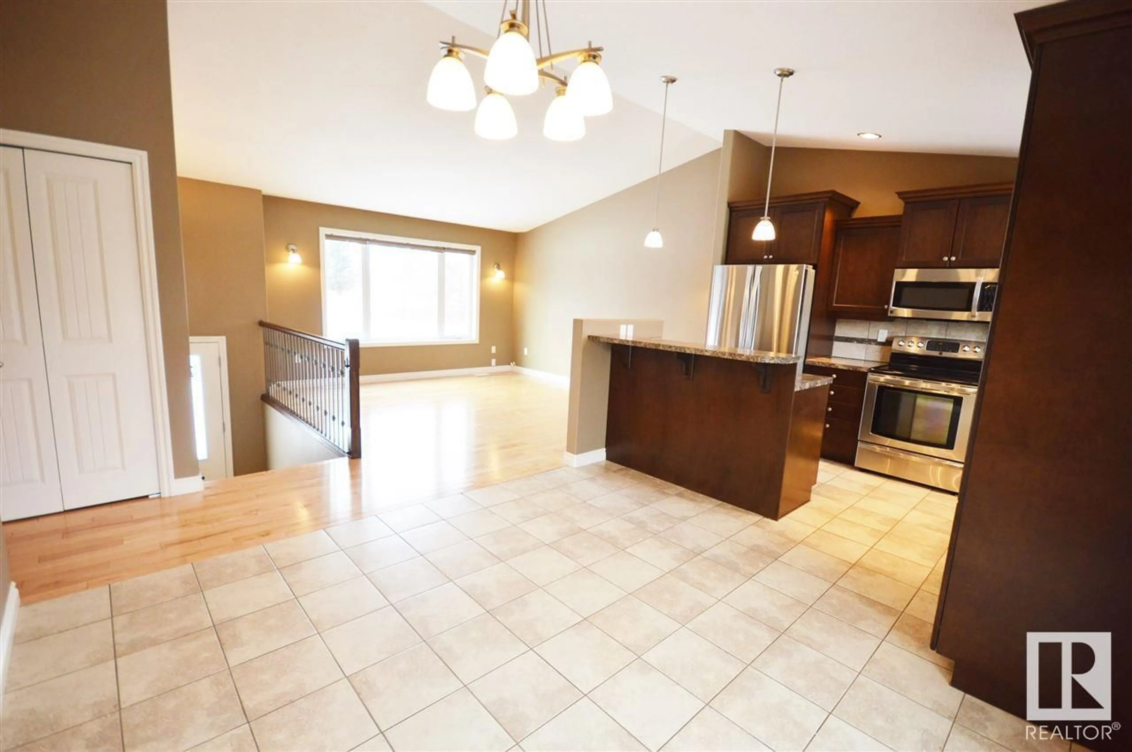 Open concept kitchen for 4801 49 ST, Glendon Alberta T0A1P0