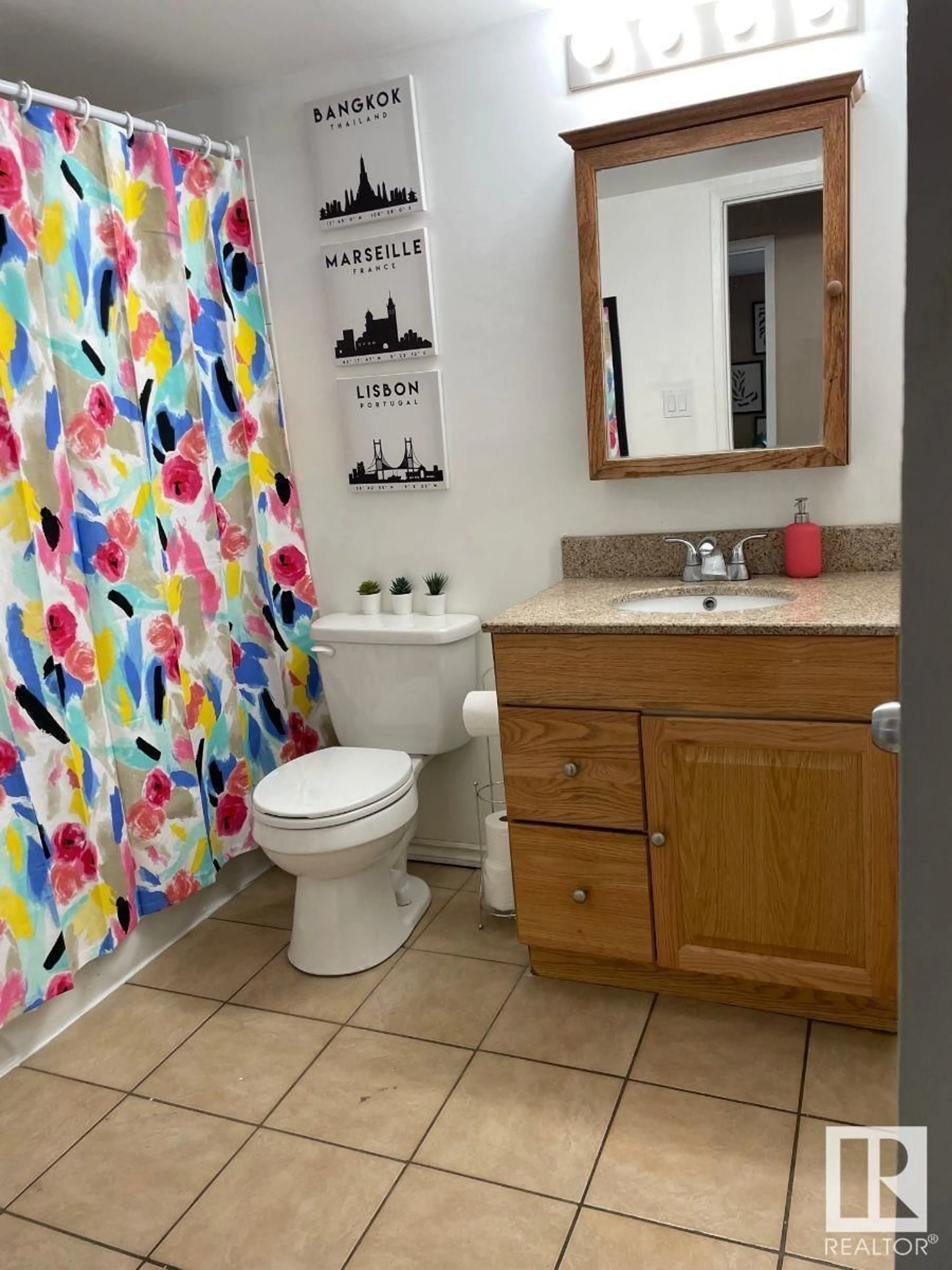 Standard bathroom, not visible floor for #204 10939 109 ST NW, Edmonton Alberta T5H3C2