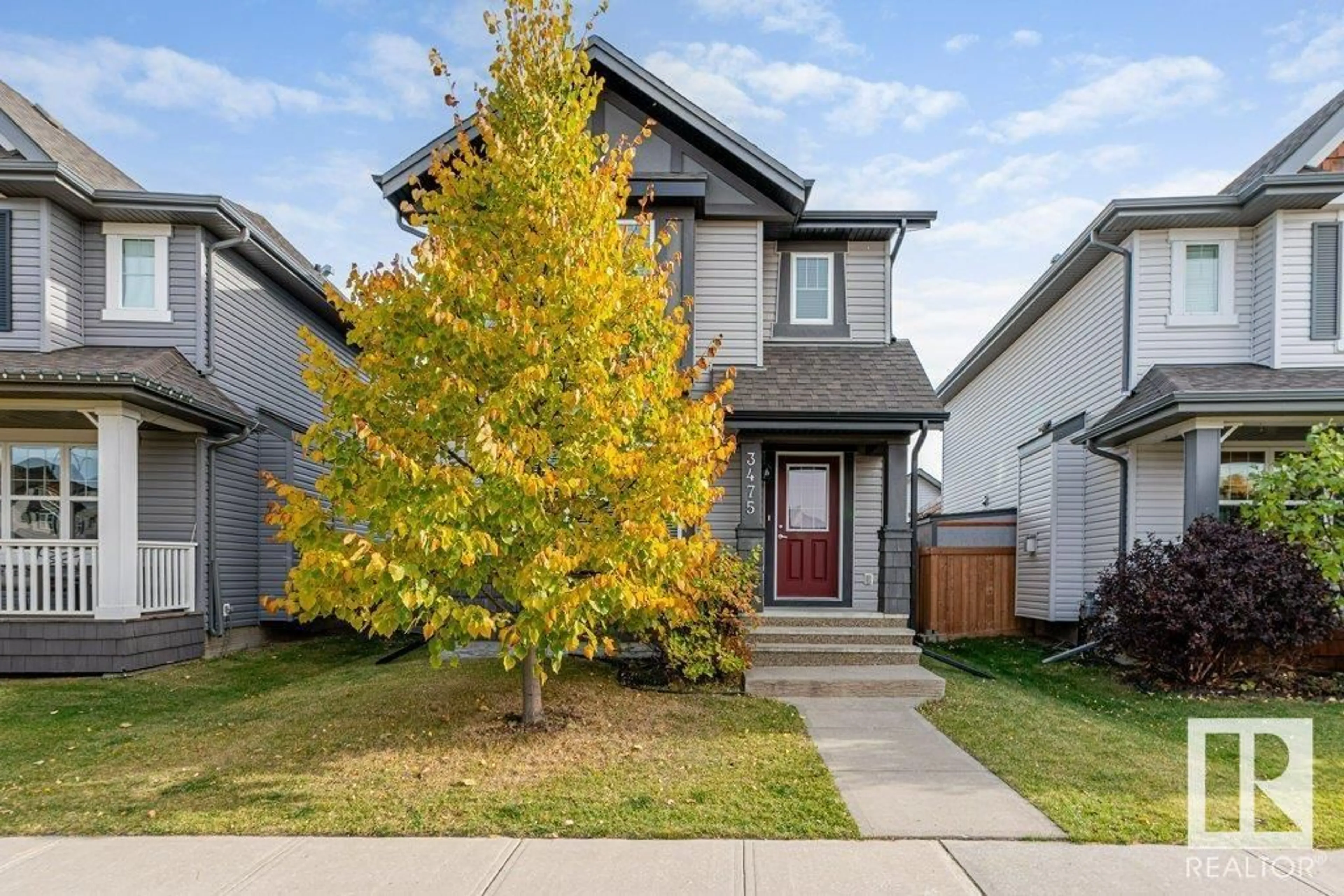 Frontside or backside of a home, the street view for 3475 15A ST NW, Edmonton Alberta T6T0M9