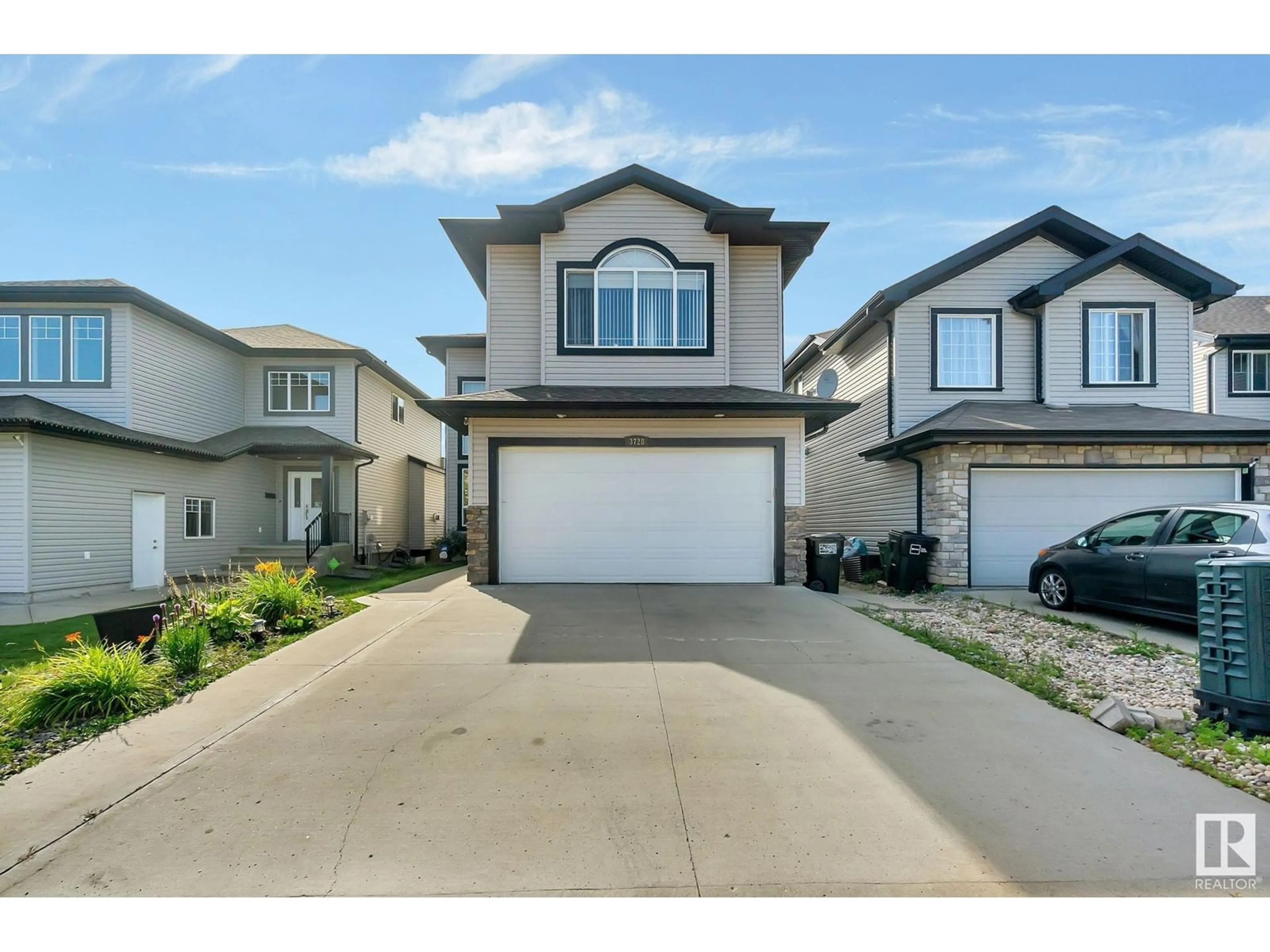 Frontside or backside of a home, the street view for 3728 13 ST NW, Edmonton Alberta T6T0G3