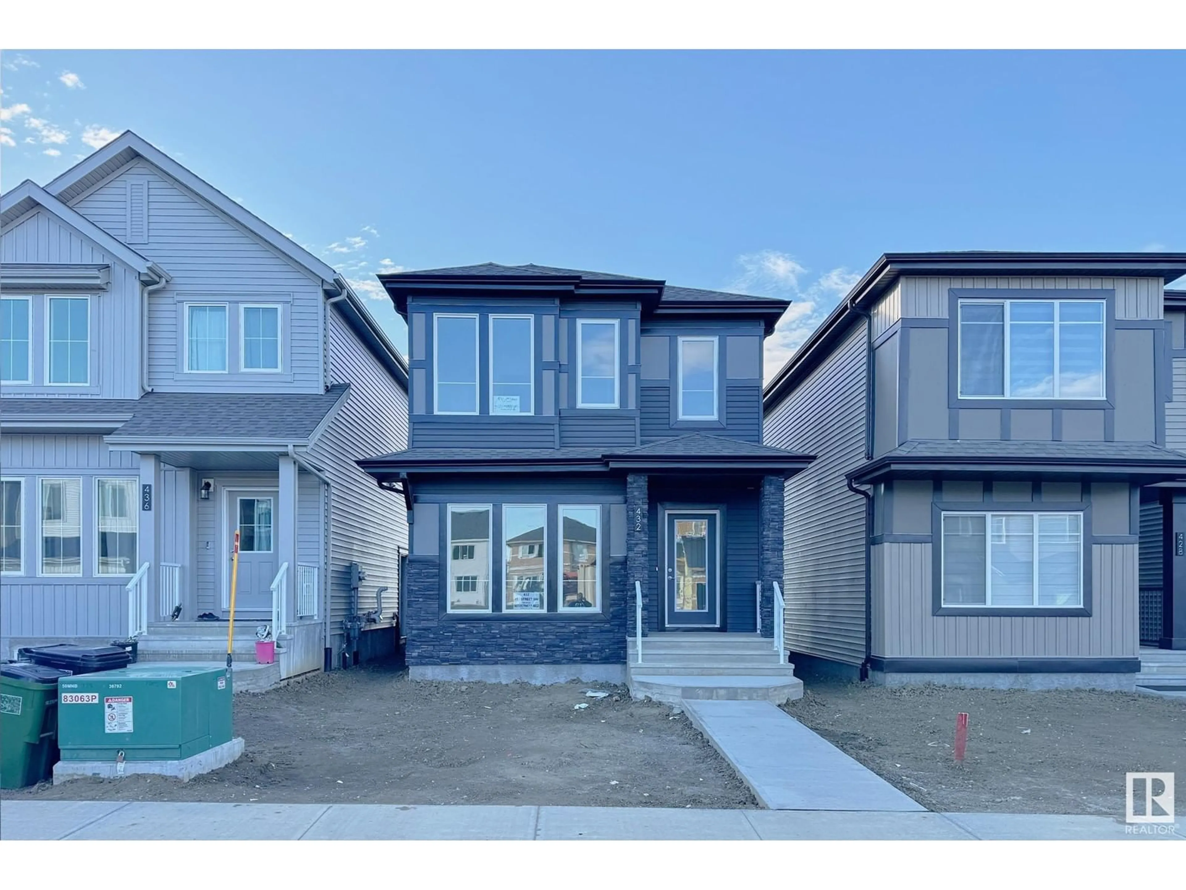 Frontside or backside of a home, the street view for 432 29 ST SW, Edmonton Alberta T6X3E7