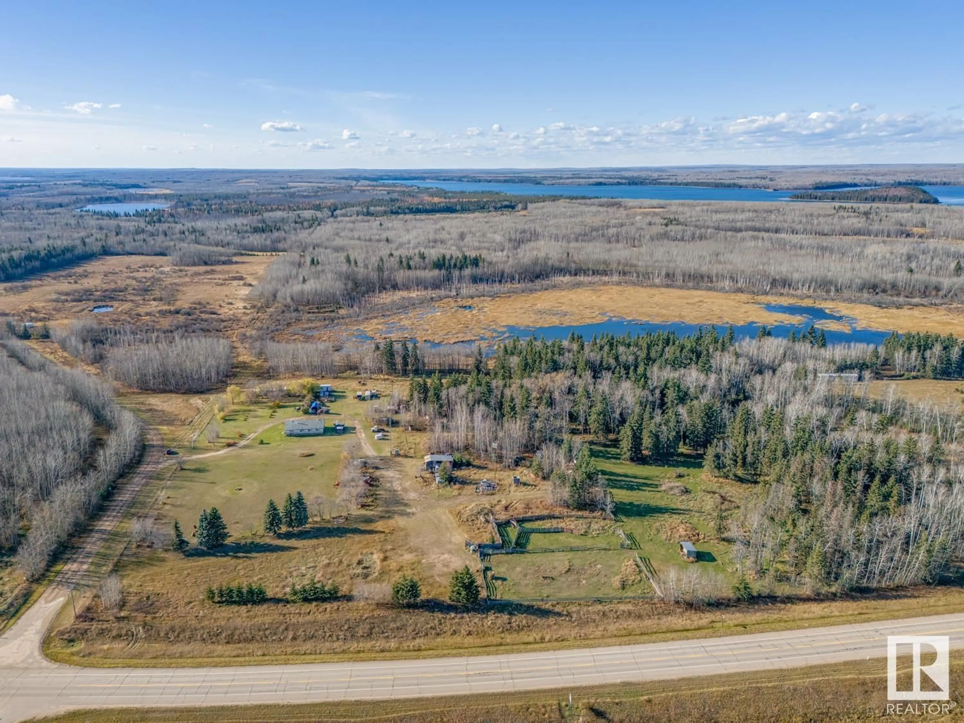 A pic from exterior of the house or condo, the view of lake or river for 44026 Township Rd 640, Rural Bonnyville M.D. Alberta T9M1P2