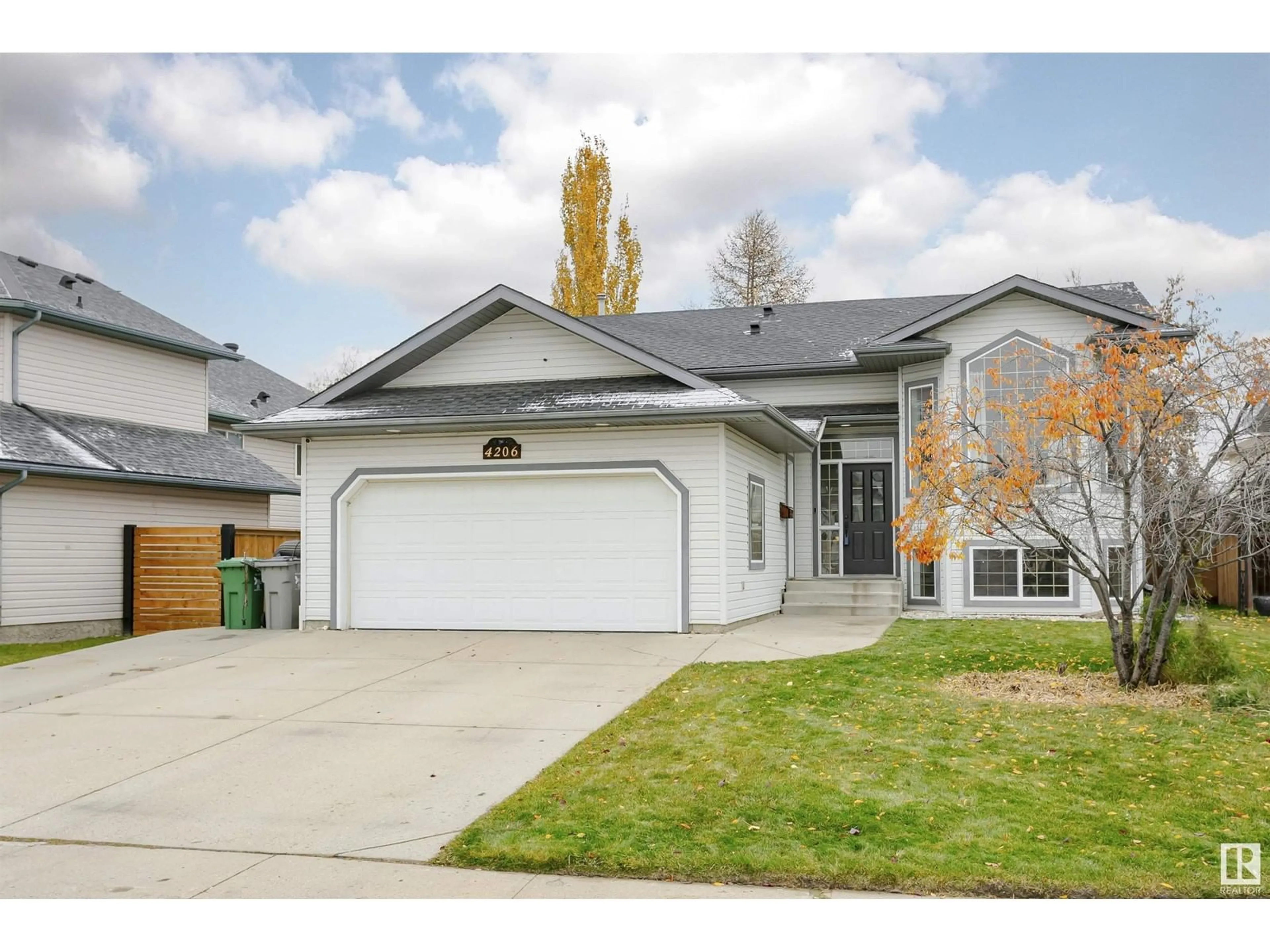 Frontside or backside of a home, the street view for 4206 43 AV, Beaumont Alberta T4X1M5