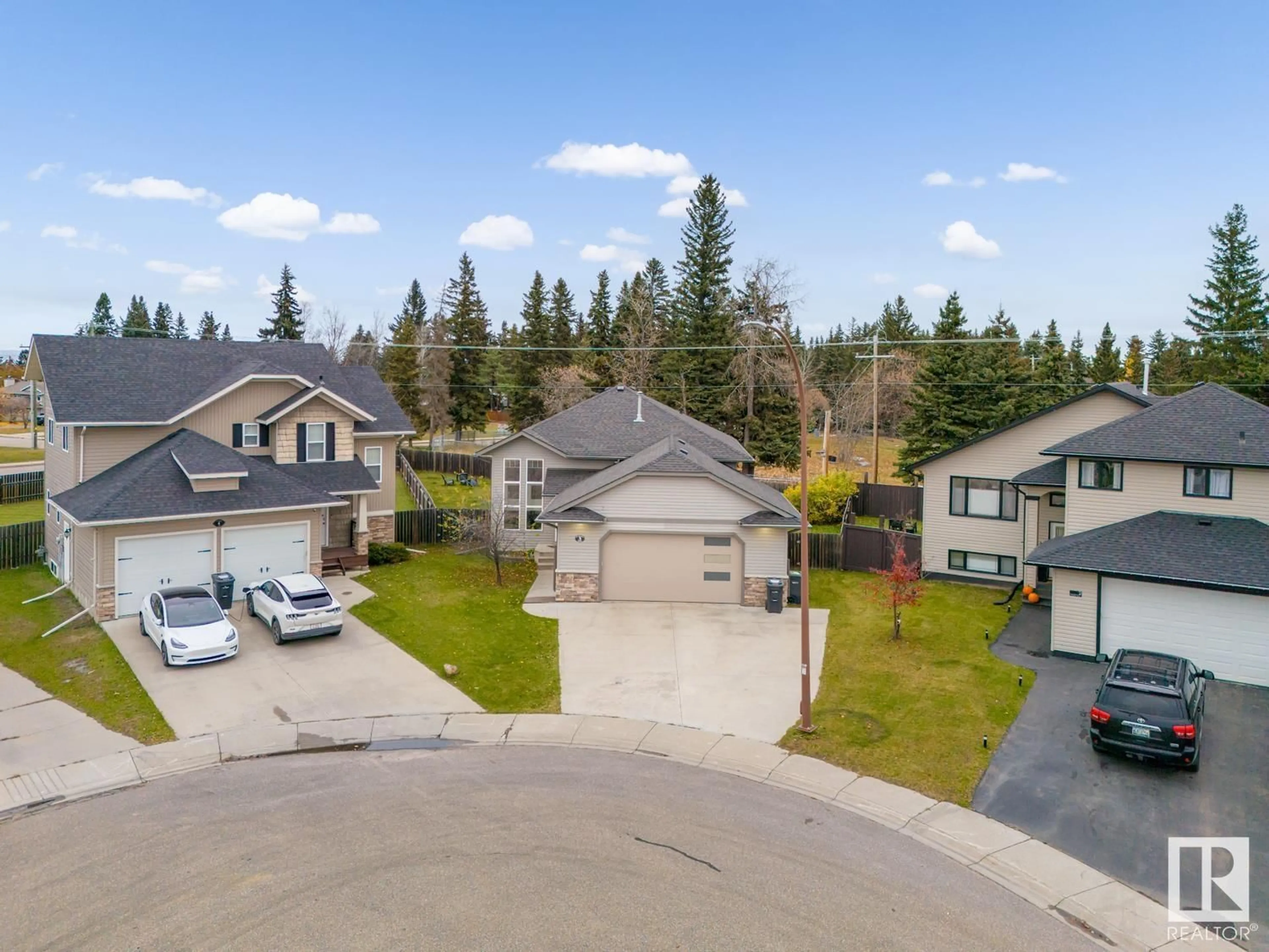 Frontside or backside of a home, the street view for 3 Evergreen CL, Cold Lake Alberta T9M0A8