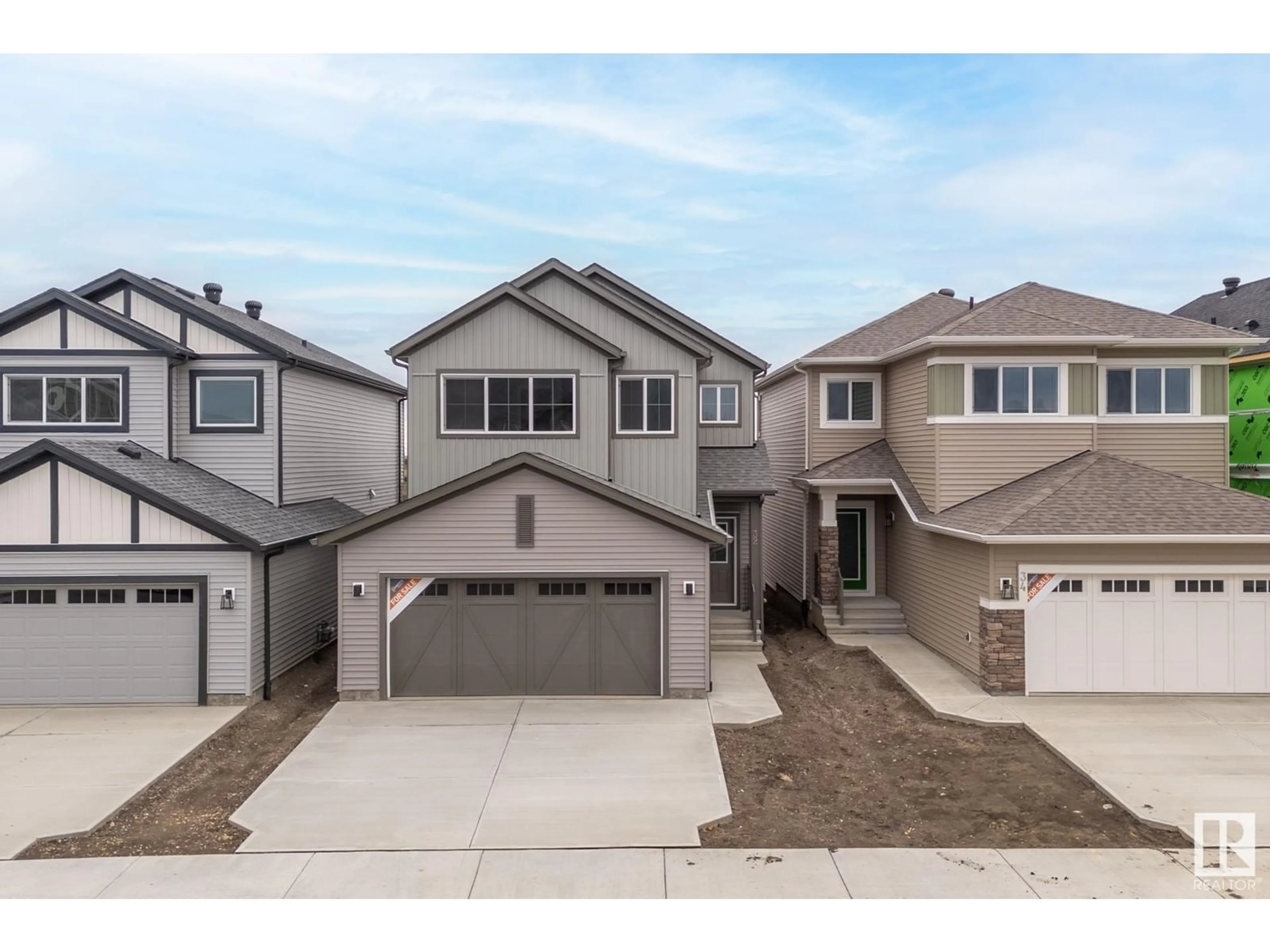 Frontside or backside of a home, the street view for 32 NOUVEAU DR, St. Albert Alberta T8N8B1