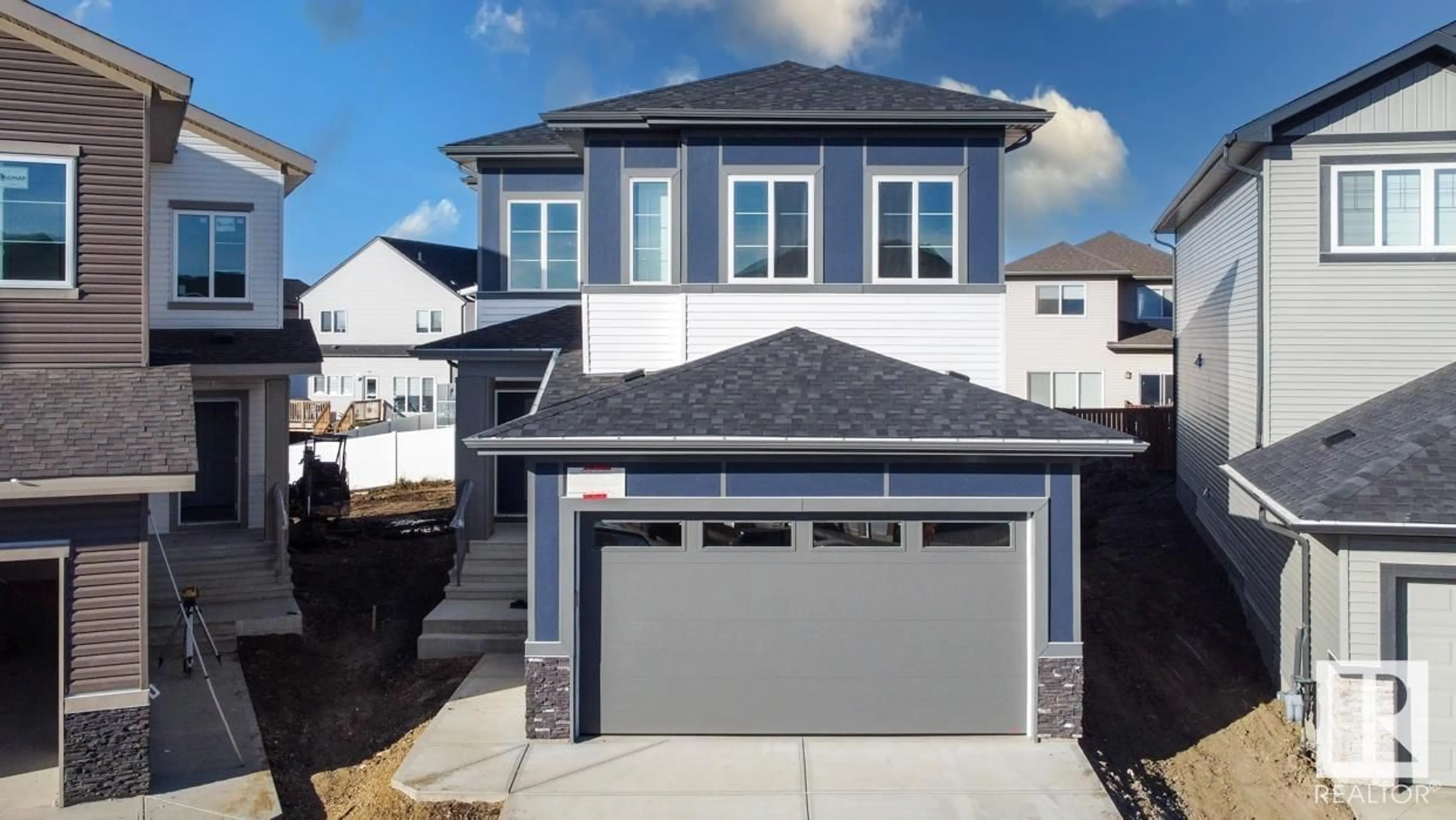 Frontside or backside of a home, the street view for 6214 46 AV, Beaumont Alberta T4X2Z2