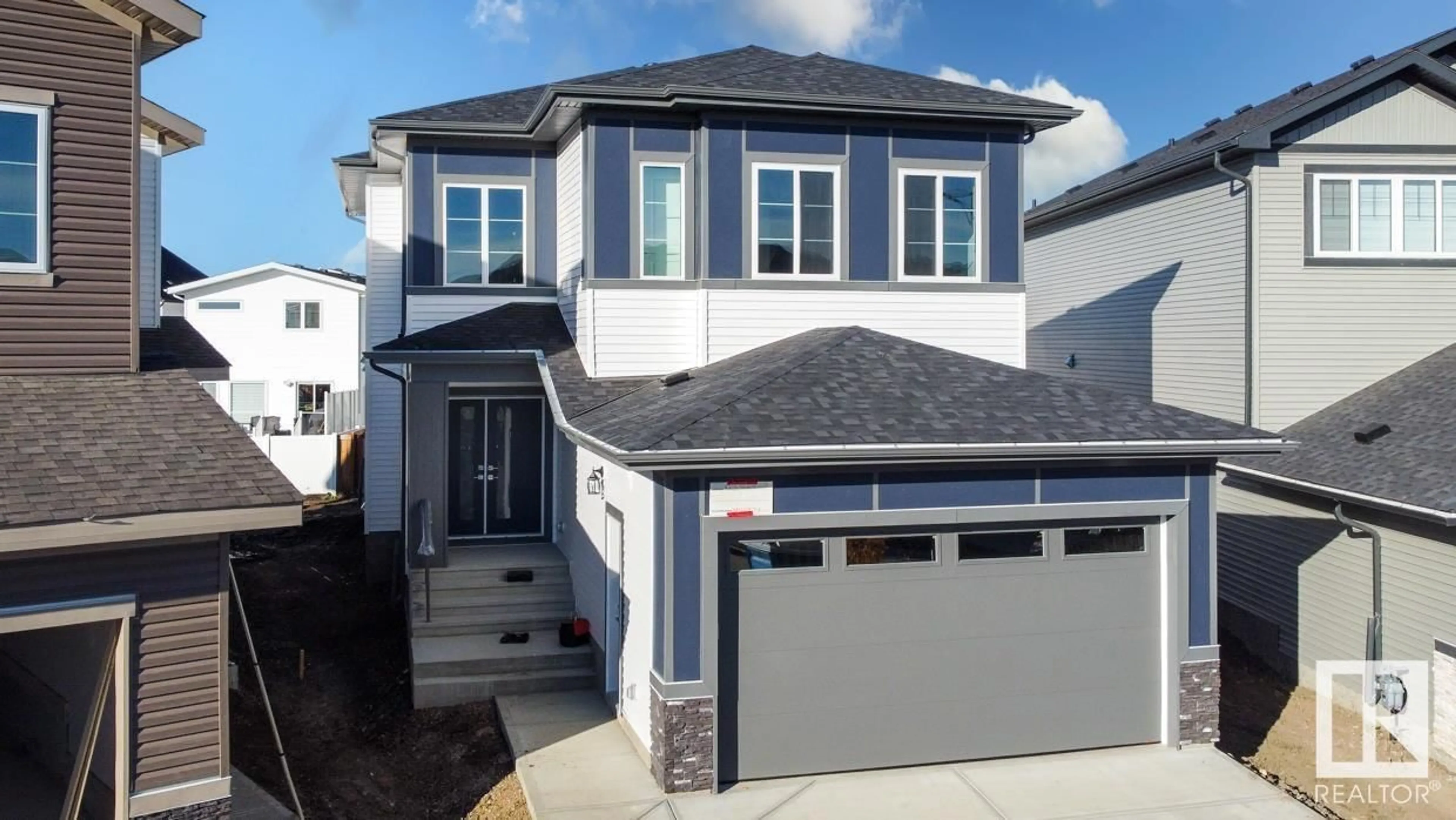 Frontside or backside of a home, the street view for 6214 46 AV, Beaumont Alberta T4X2Z2