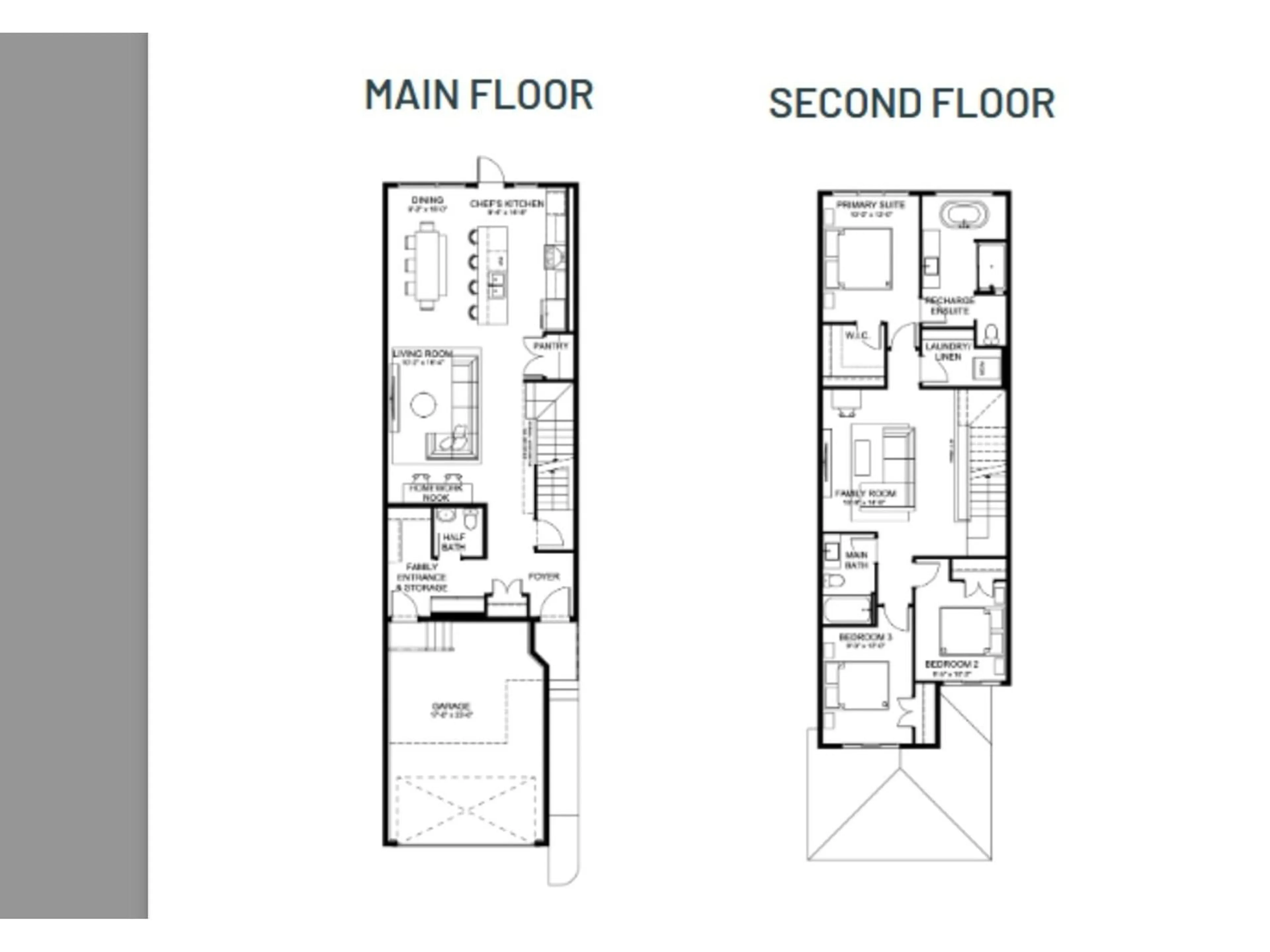 Floor plan for 7325 KLAPSTEIN CR SW, Edmonton Alberta T6W5N5