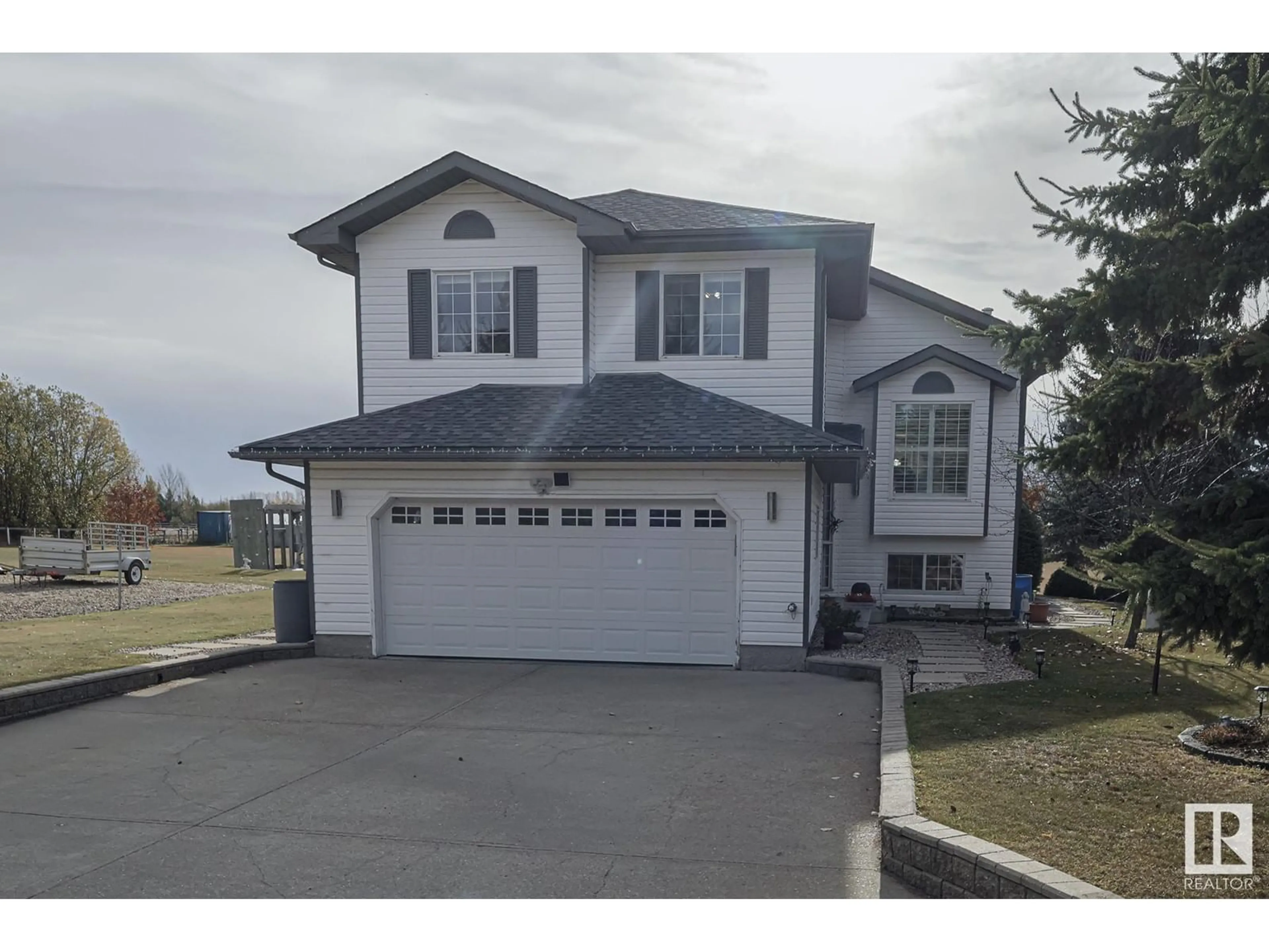 Frontside or backside of a home, the street view for #38 56220 RGE ROAD 230, Rural Sturgeon County Alberta T0A1N0