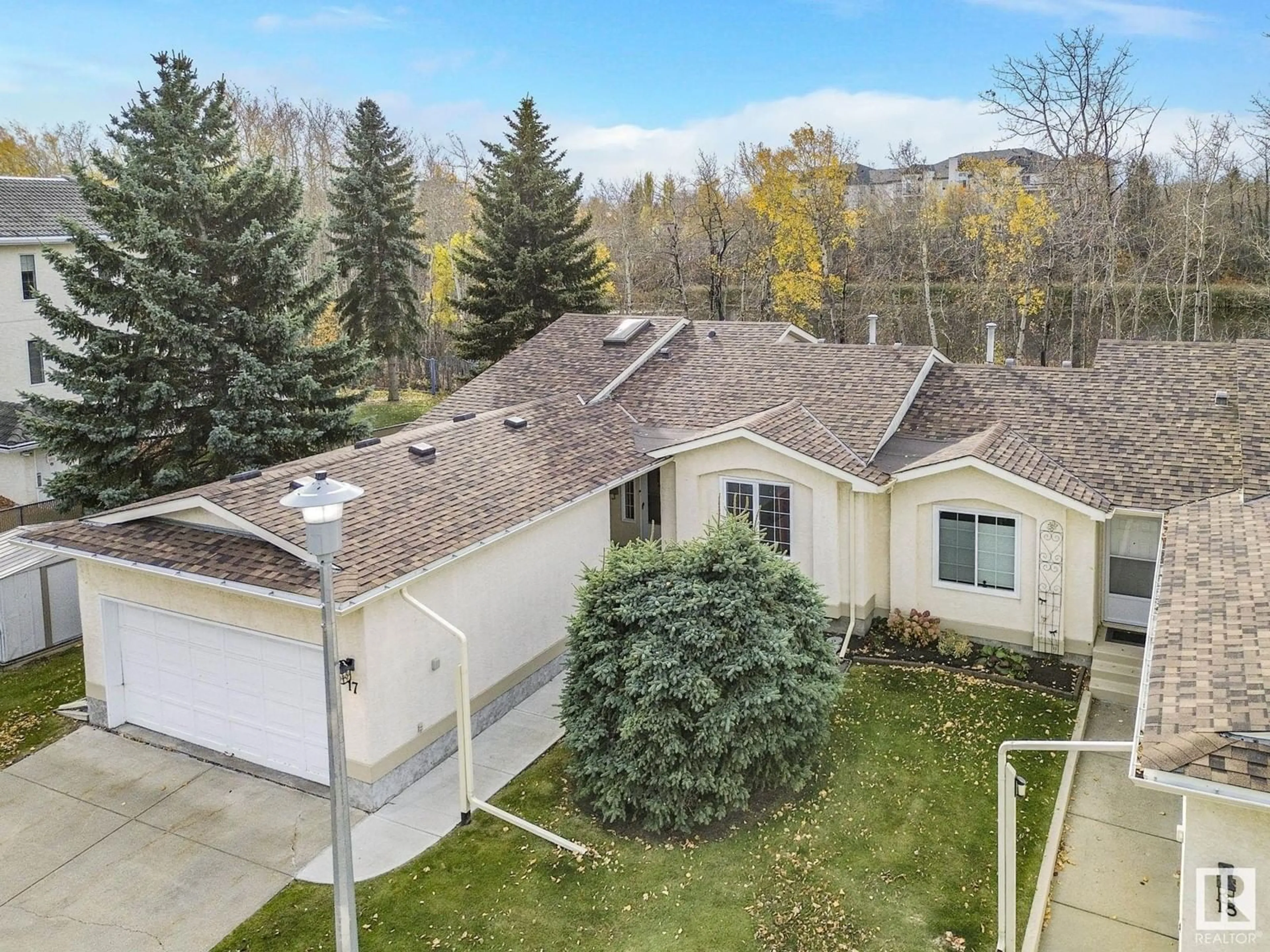 Frontside or backside of a home, cottage for #17 10 GRANGE DR, St. Albert Alberta T8N5Z2