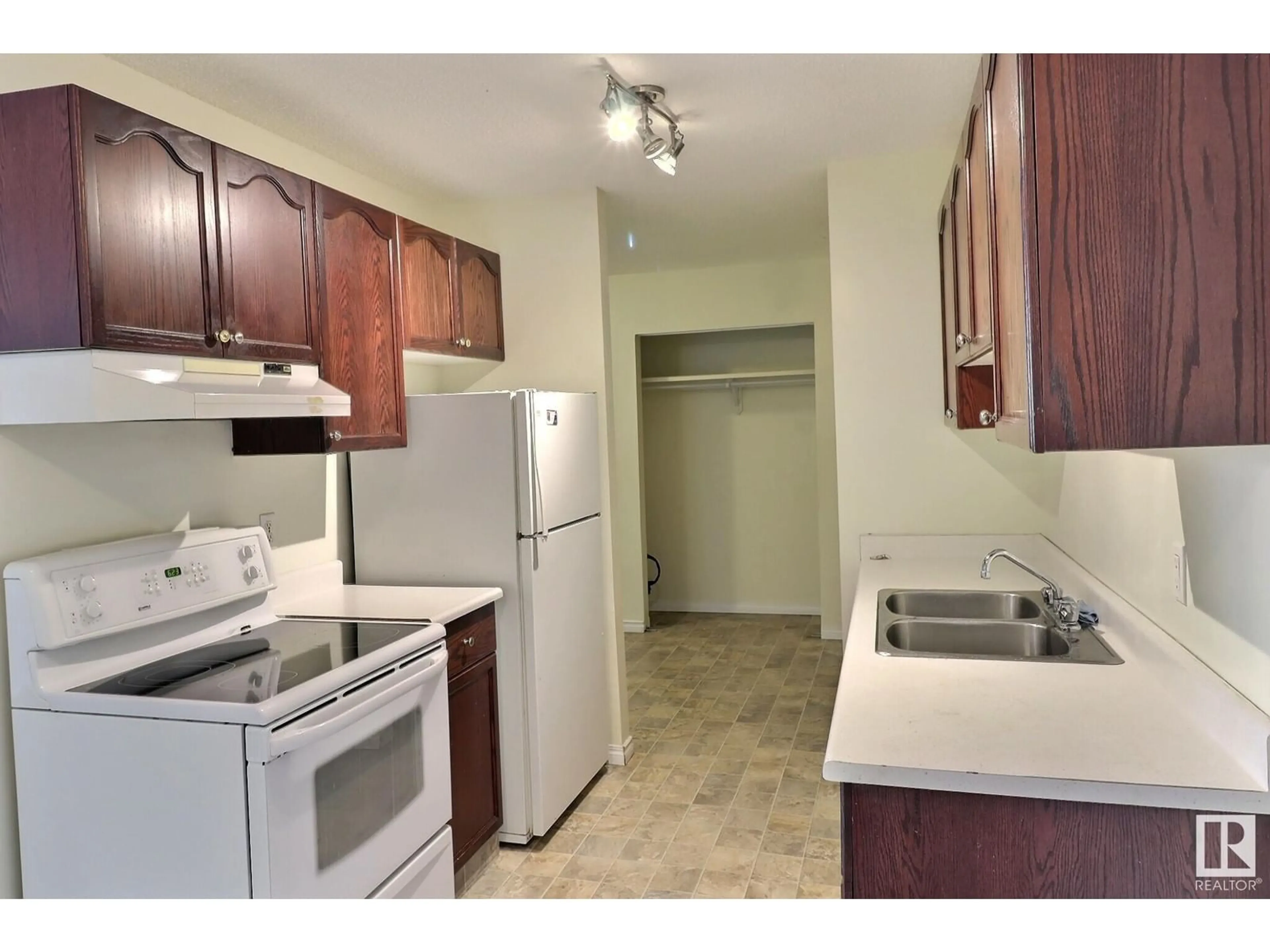 Standard kitchen, unknown floor for 103 10615 110 ST NW, Edmonton Alberta T5H3C7