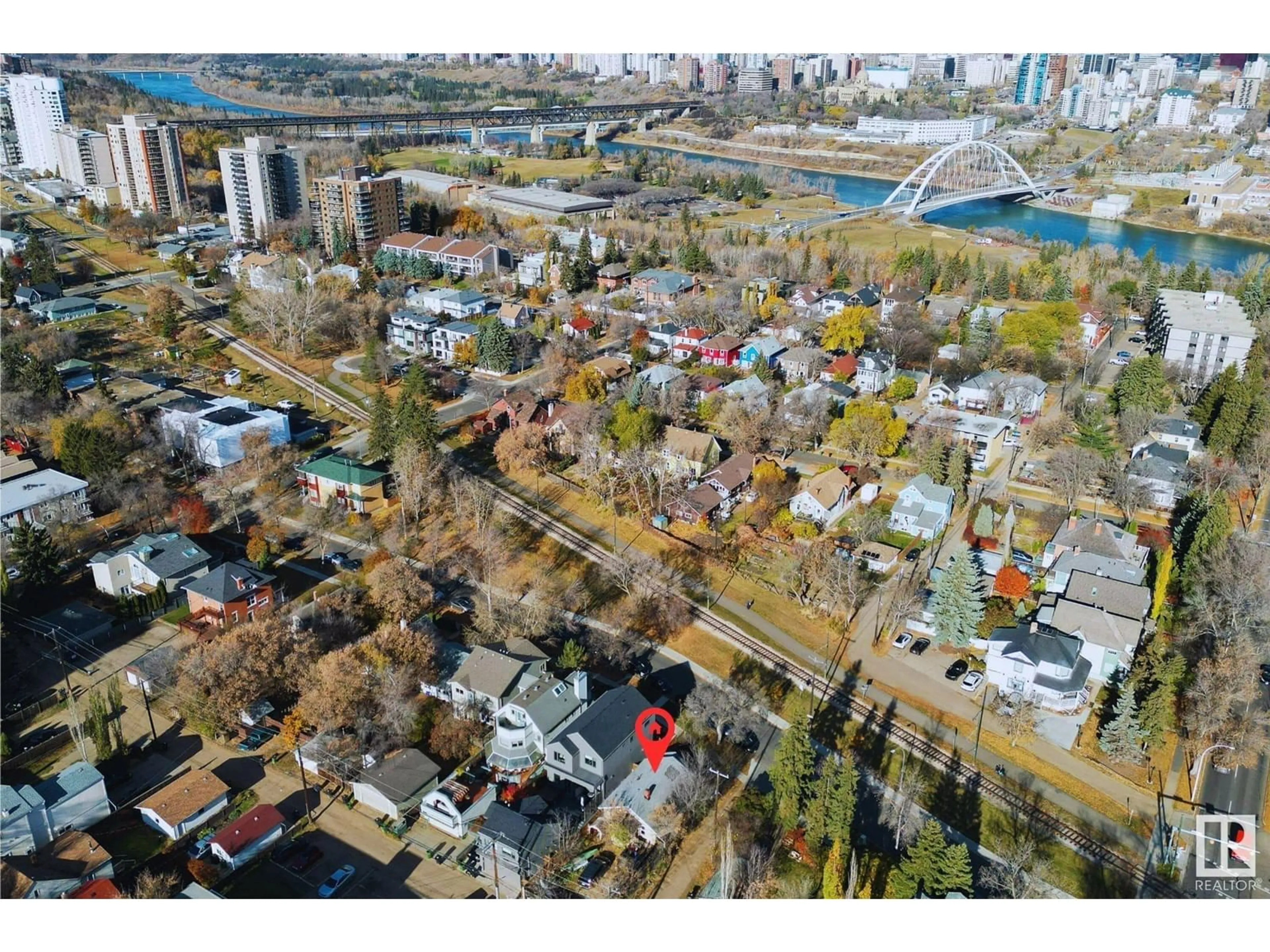 A pic from exterior of the house or condo, the street view for 10417 85 AV NW, Edmonton Alberta T6E2X2