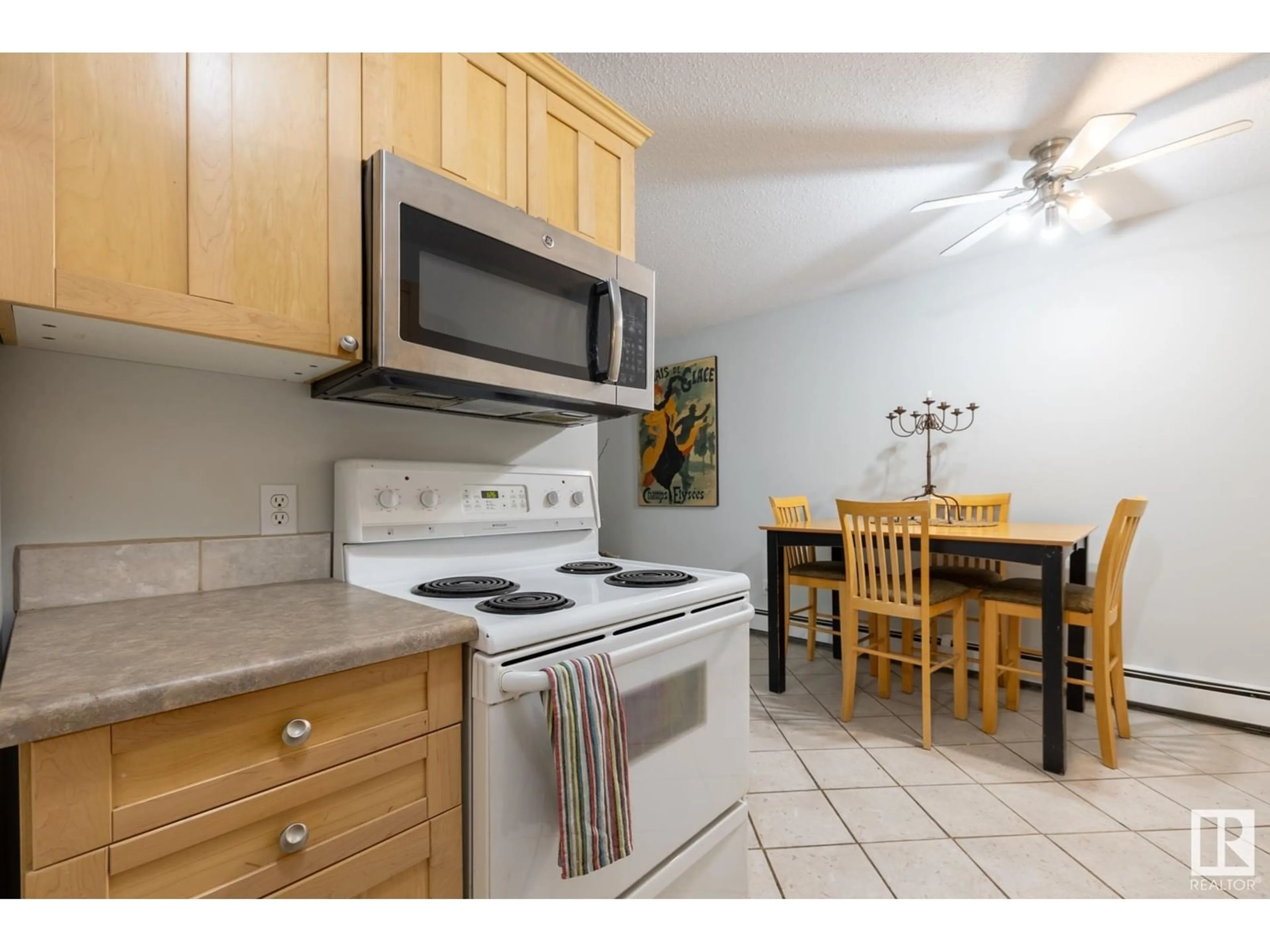 Standard kitchen for #304 10420 93 ST NW, Edmonton Alberta T5H1X7