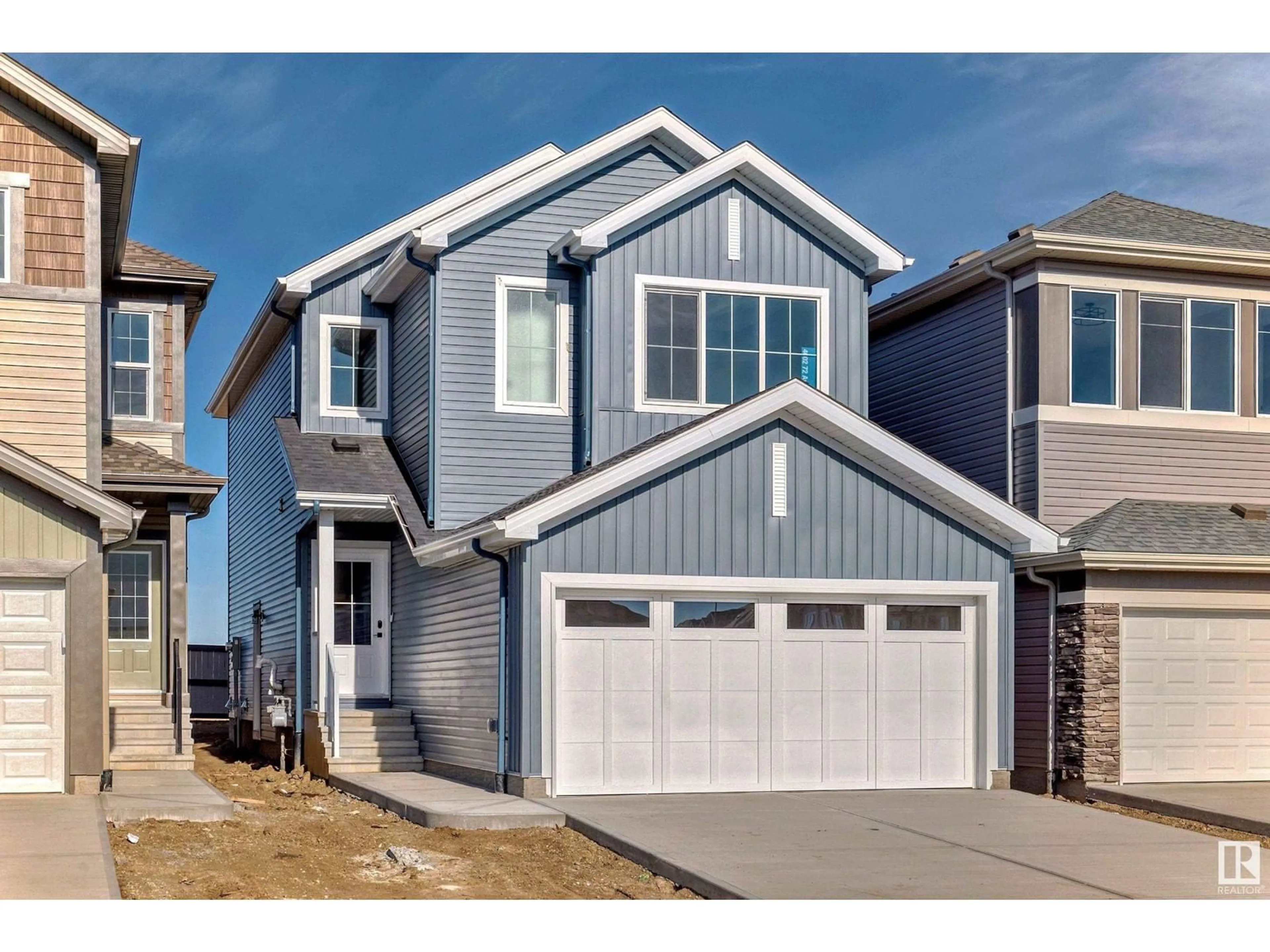 Frontside or backside of a home, the street view for 4602 72 AV, Beaumont Alberta T4X3B1