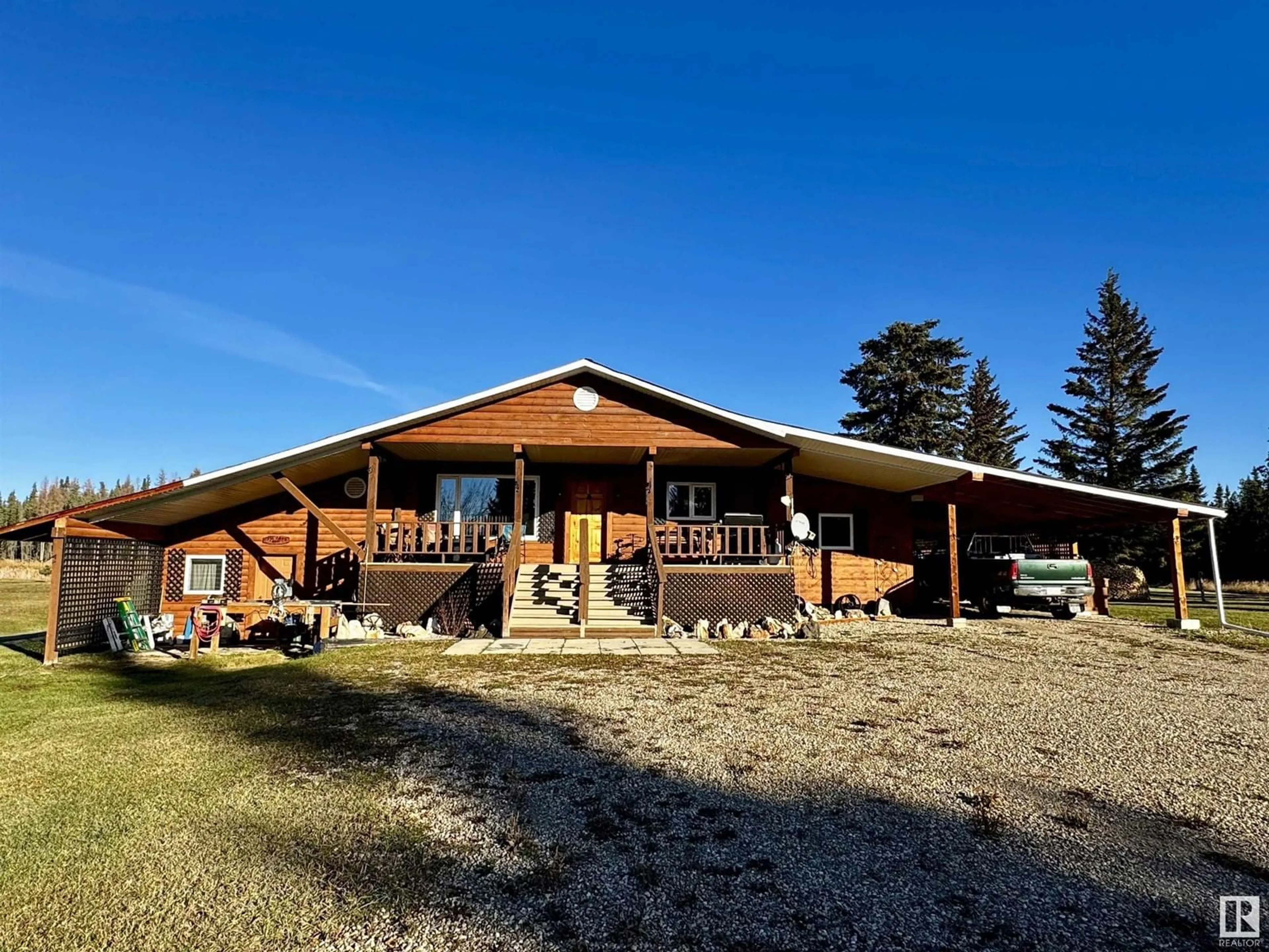 Frontside or backside of a home, cottage for 8402 Township 503, Rural Brazeau County Alberta T7A2A3