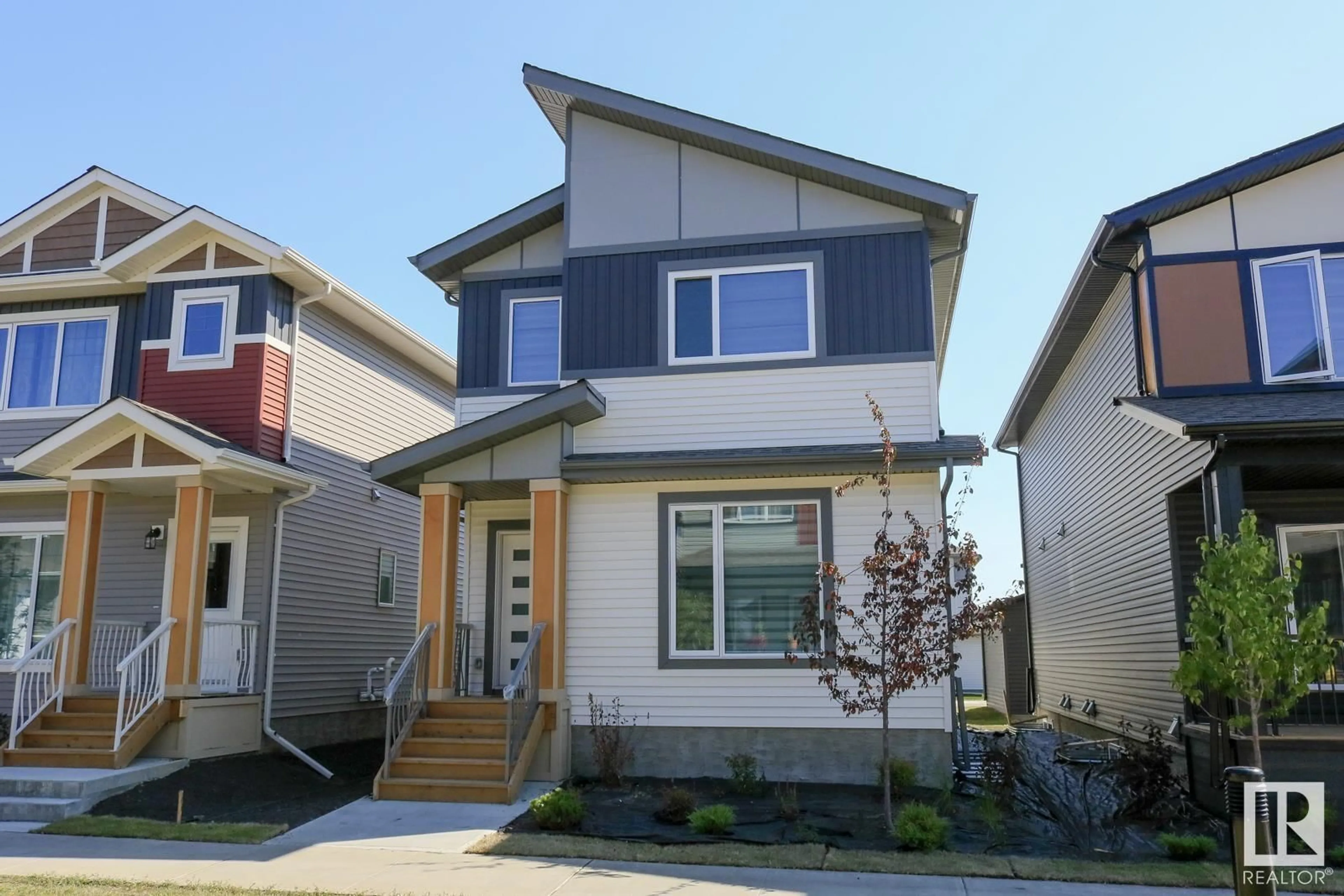 Frontside or backside of a home, the street view for 1708 25 ST NW, Edmonton Alberta T6T2J1