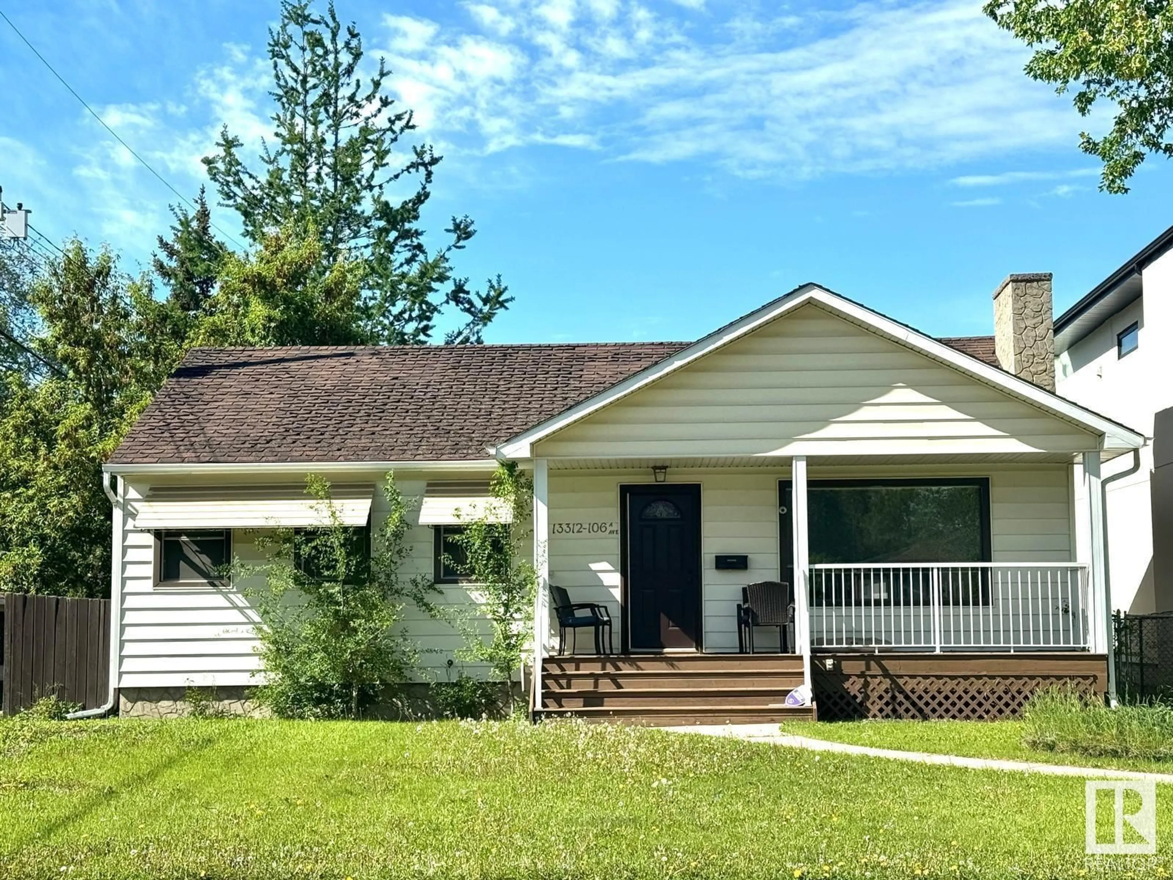 Frontside or backside of a home, cottage for 13312 106A AV NW, Edmonton Alberta T5N1C2