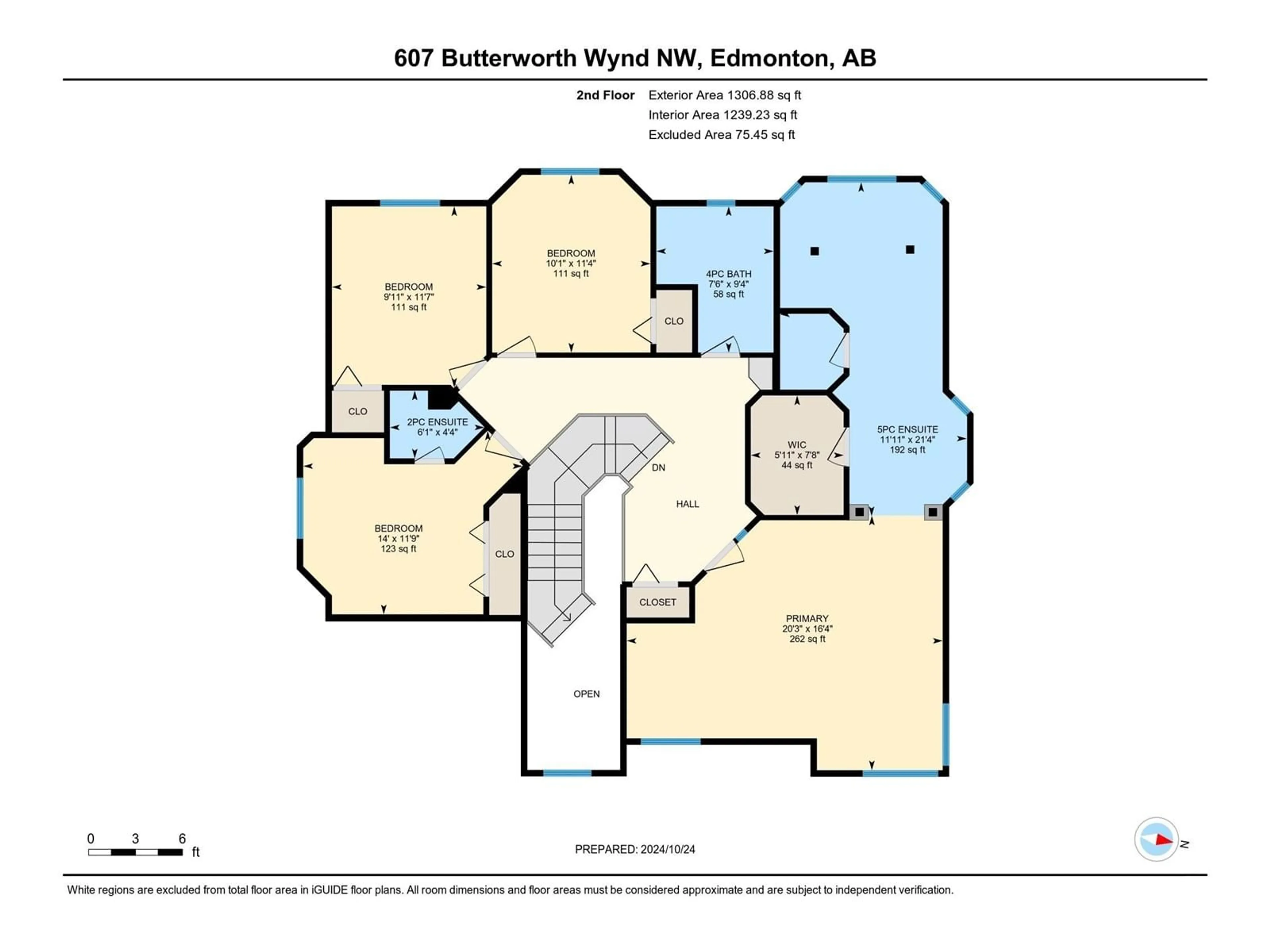 Floor plan for 607 BUTTERWORTH WD NW, Edmonton Alberta T6R2G8