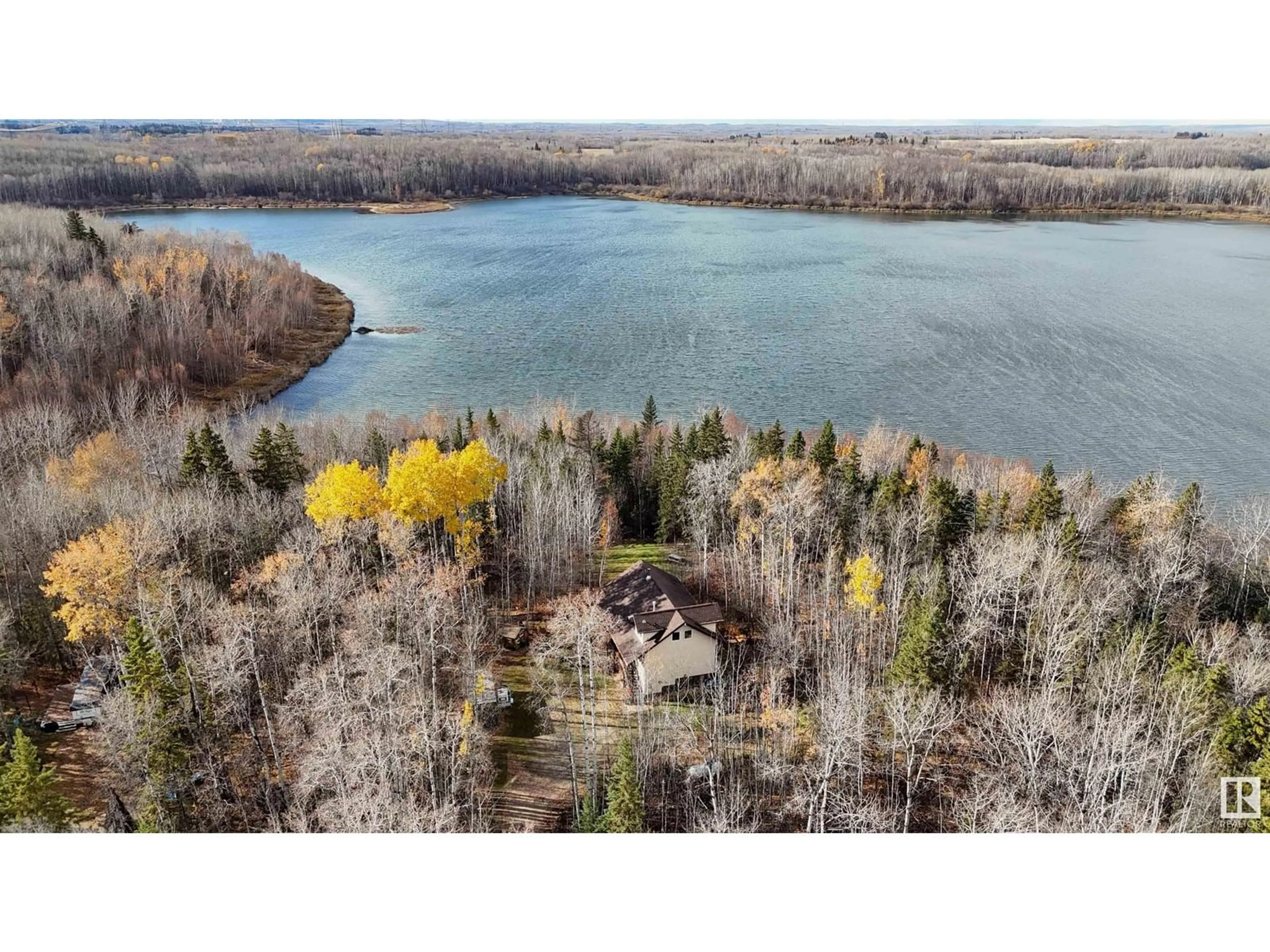 A pic from exterior of the house or condo, the view of lake or river for #41 52228 RGE ROAD 30, Rural Parkland County Alberta T7Y2M5