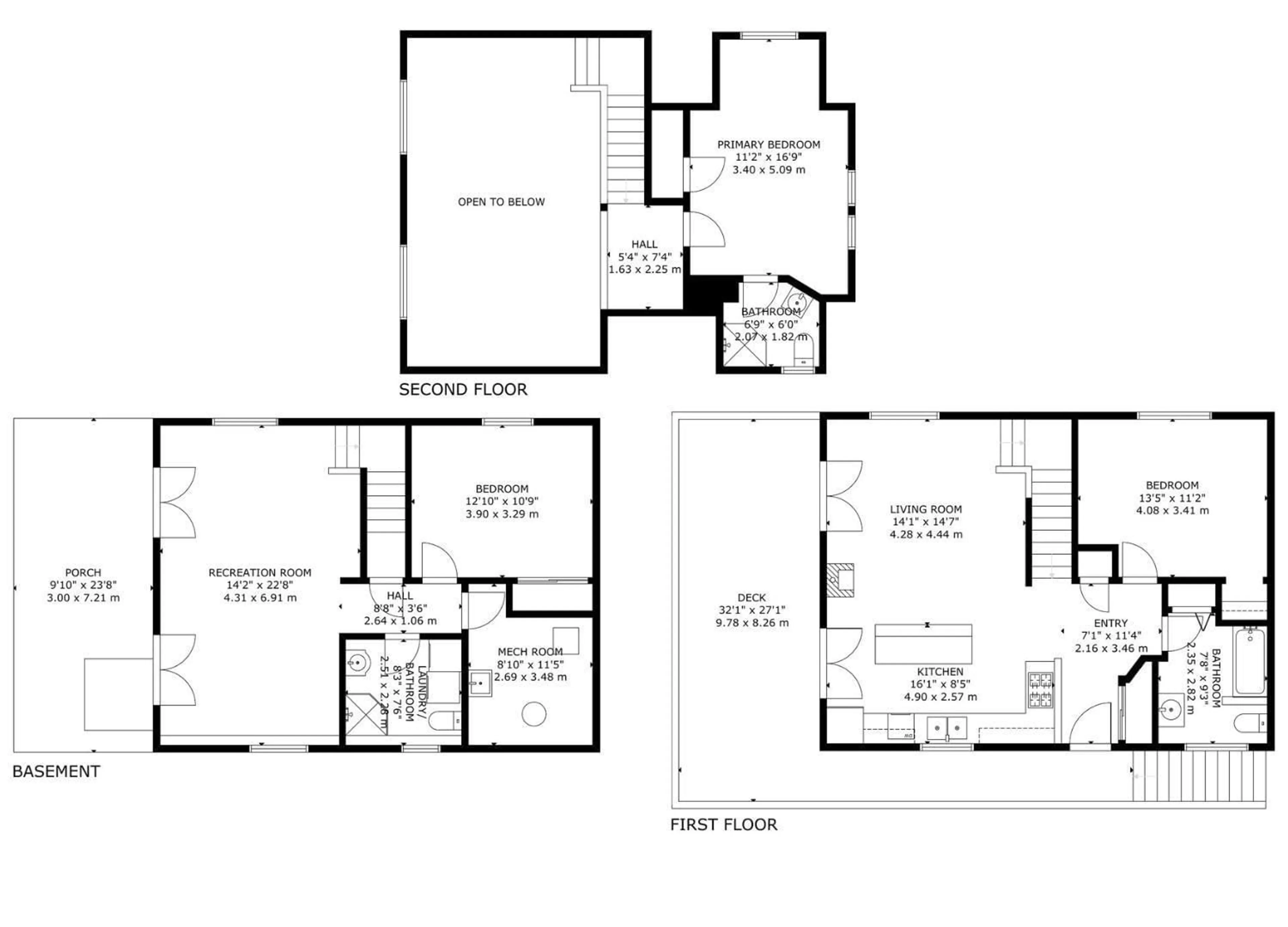 Floor plan for #41 52228 RGE ROAD 30, Rural Parkland County Alberta T7Y2M5