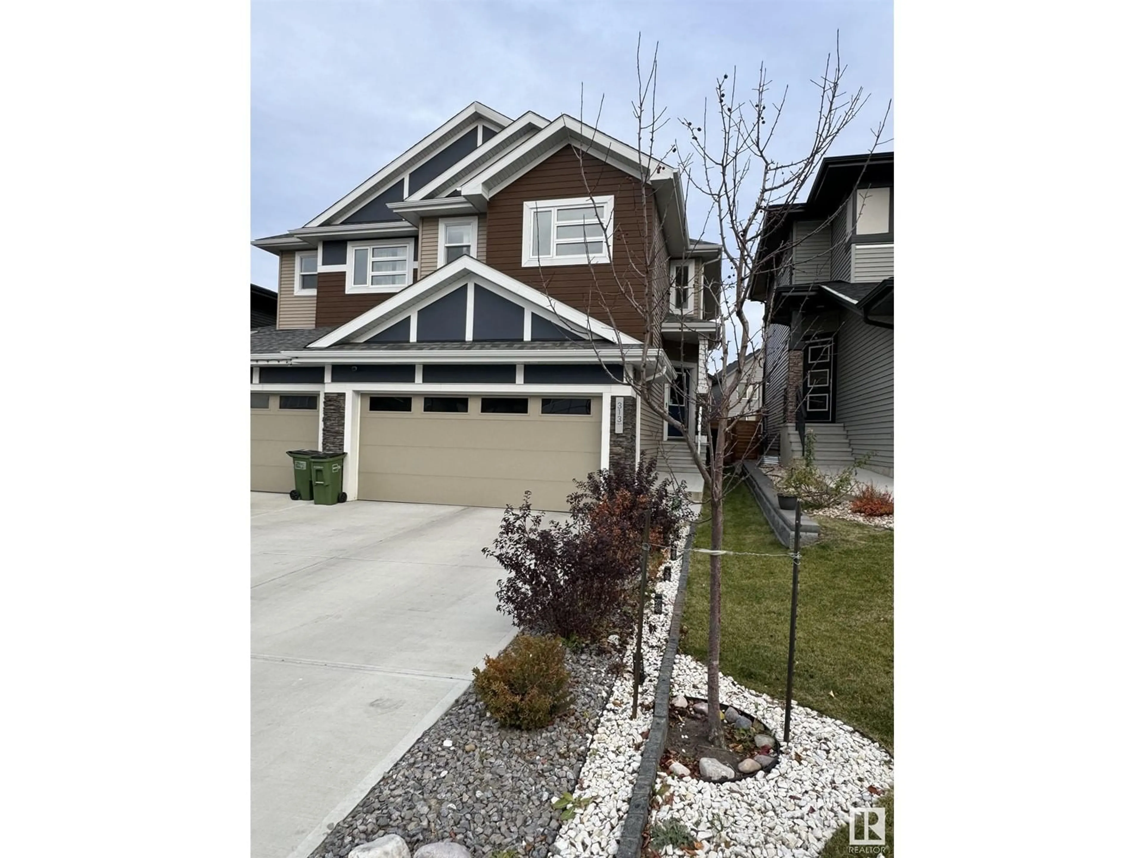 Frontside or backside of a home, the street view for 313 41 STREET SW SW, Edmonton Alberta T6X2L8