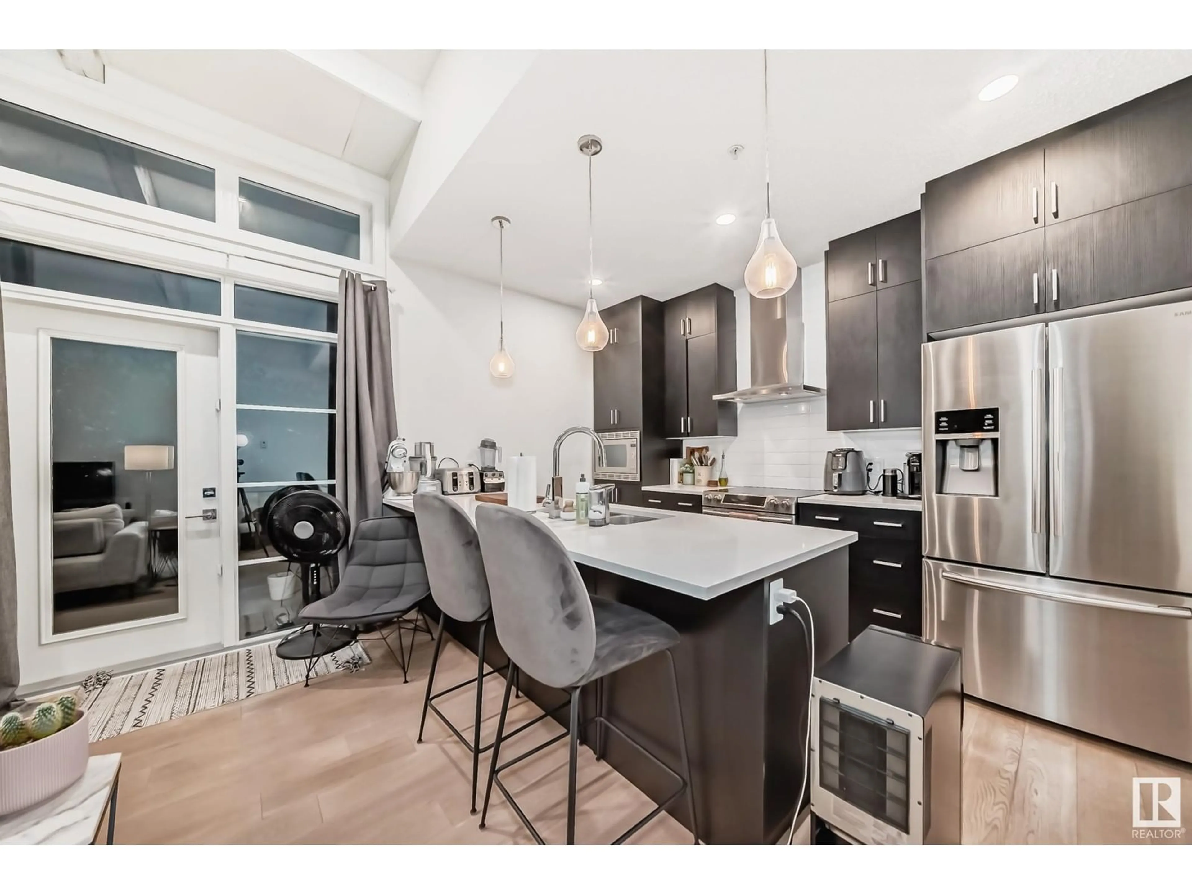 Open concept kitchen, unknown for #303 - 10606 84 AV, Edmonton Alberta T6E2H6